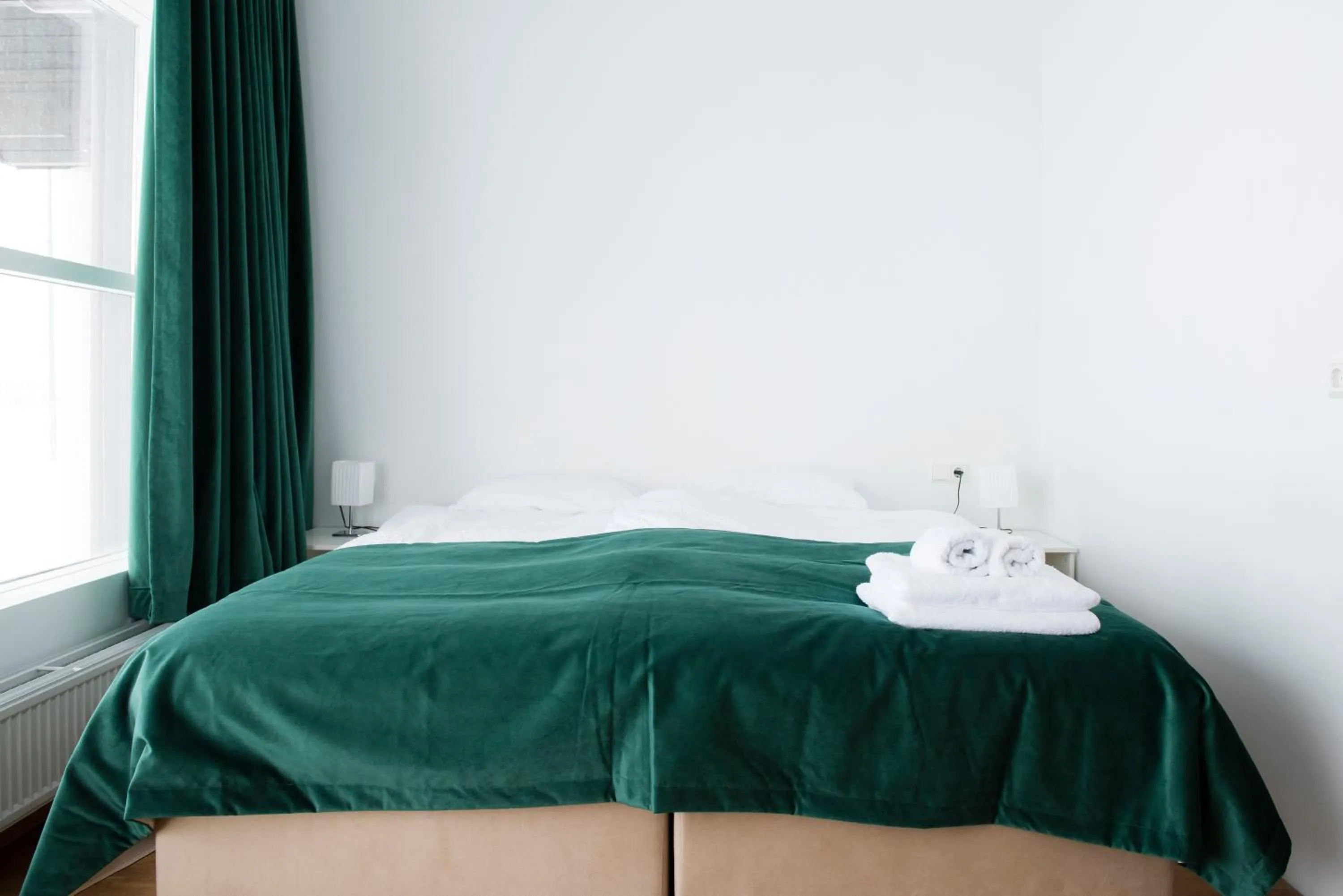 Bedroom, Bed in Media Luna Guesthouse