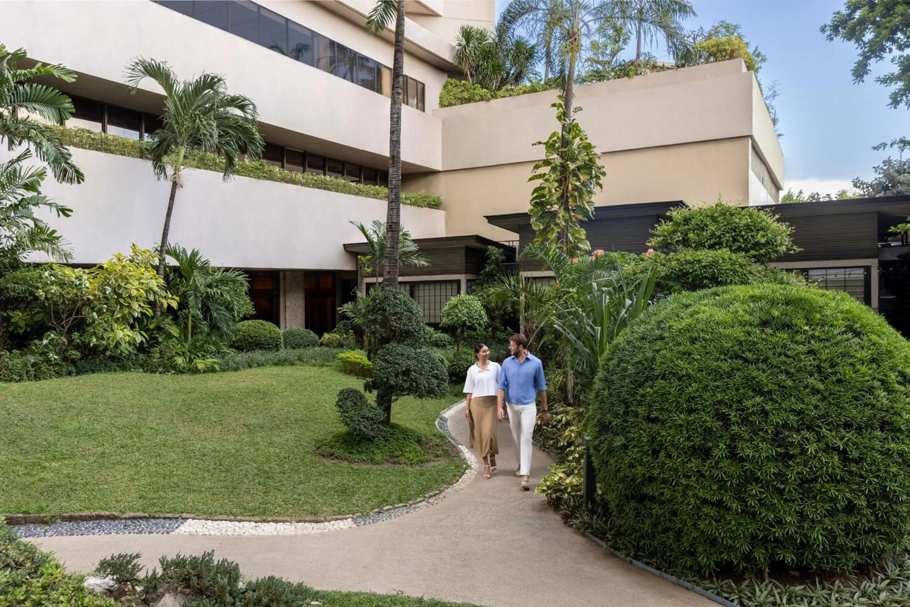 Property building in Dusit Thani Manila