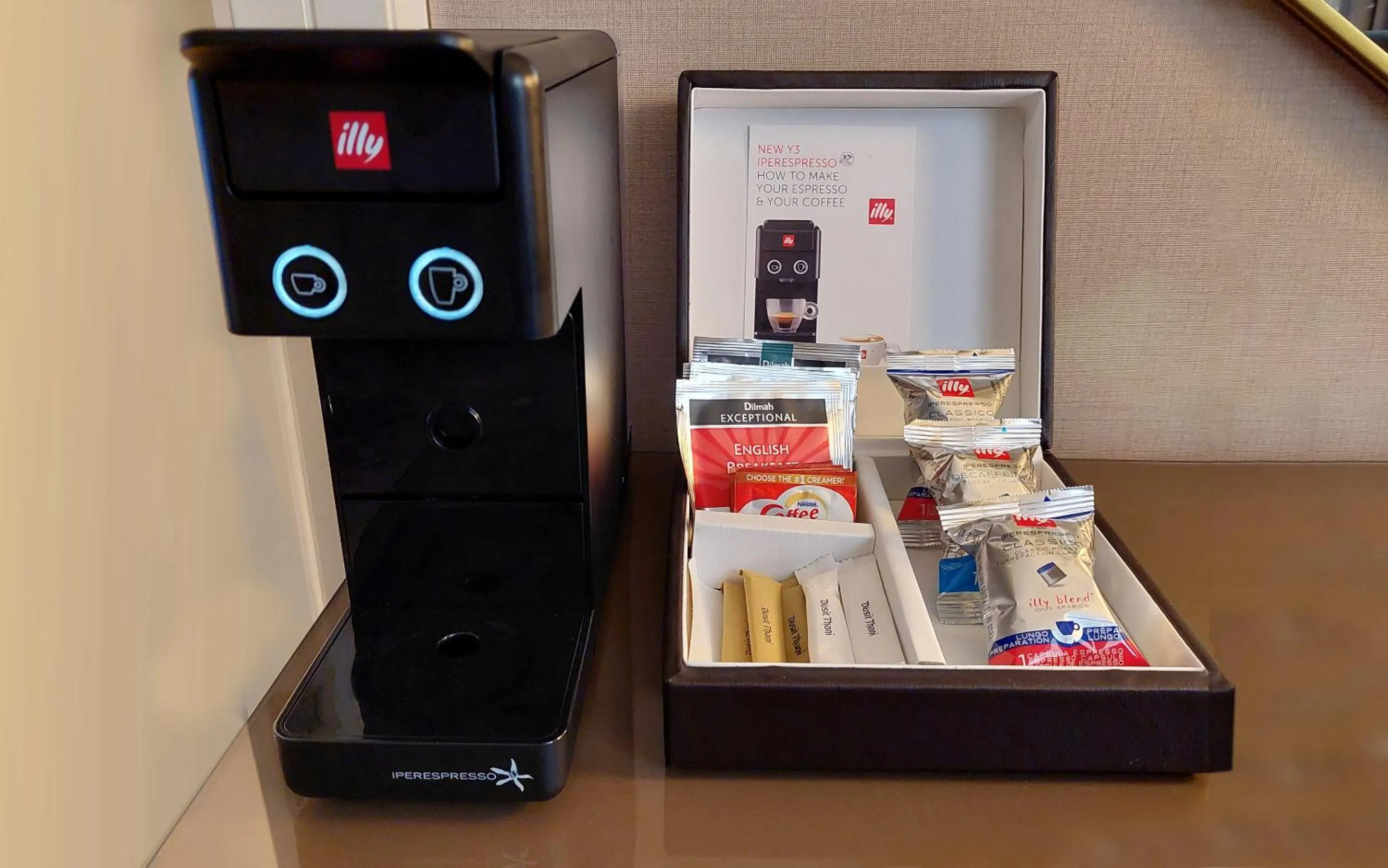 Coffee/tea facilities in Dusit Thani Manila