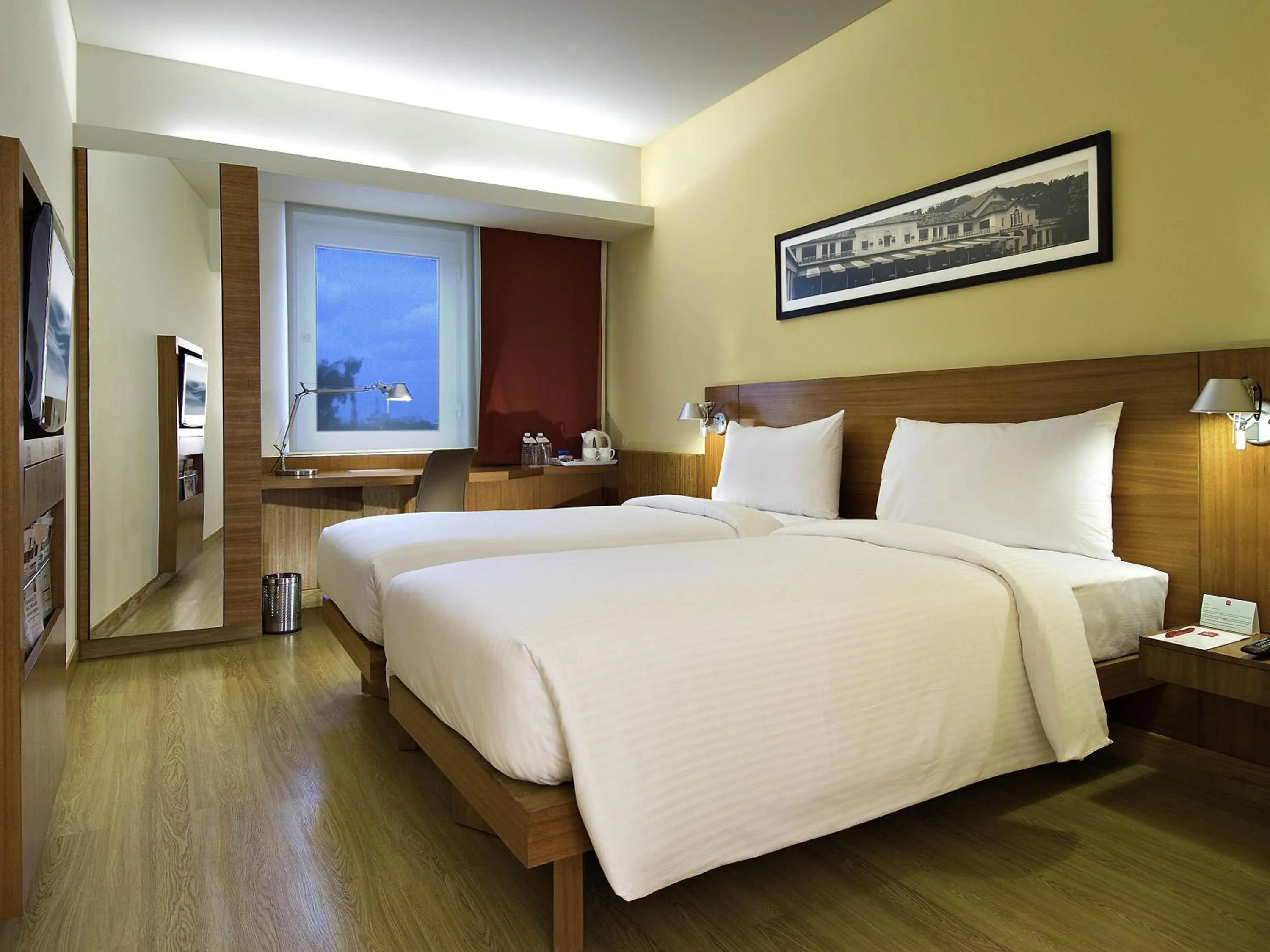 Bedroom, Bed in ibis Pune Viman Nagar - An Accor Brand