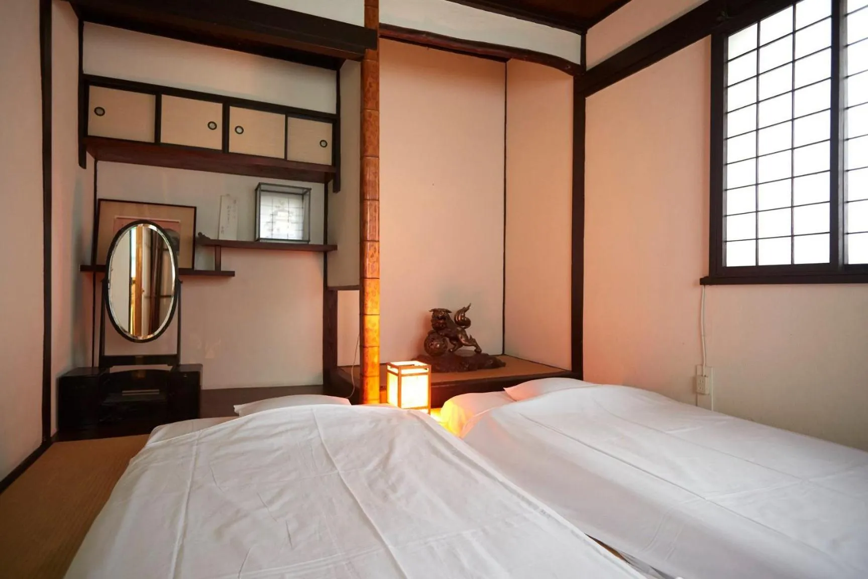Photo of the whole room, Bed in Takeyaso Ryokan