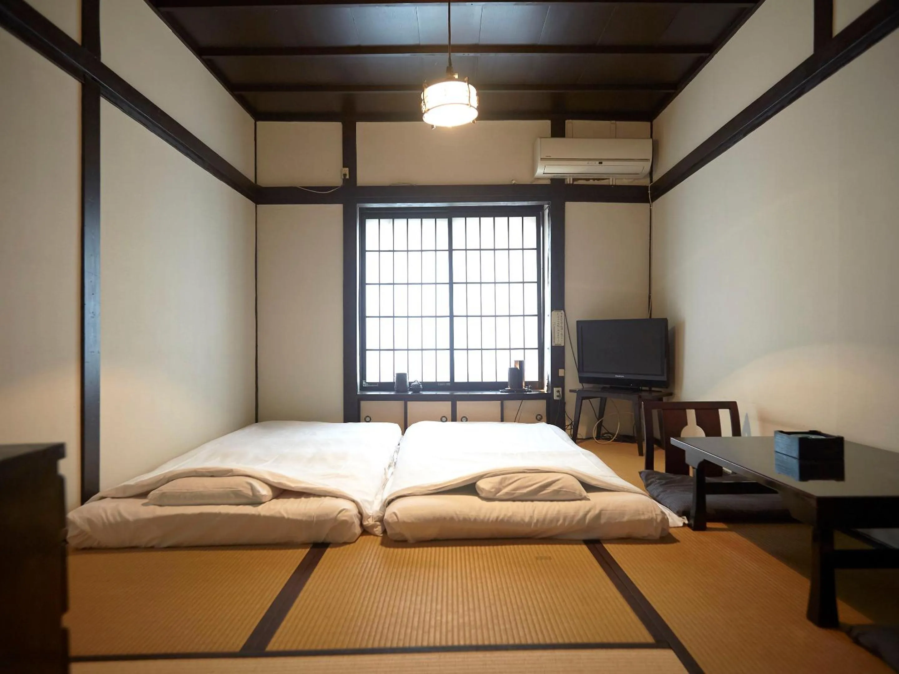 Bed in Takeyaso Ryokan