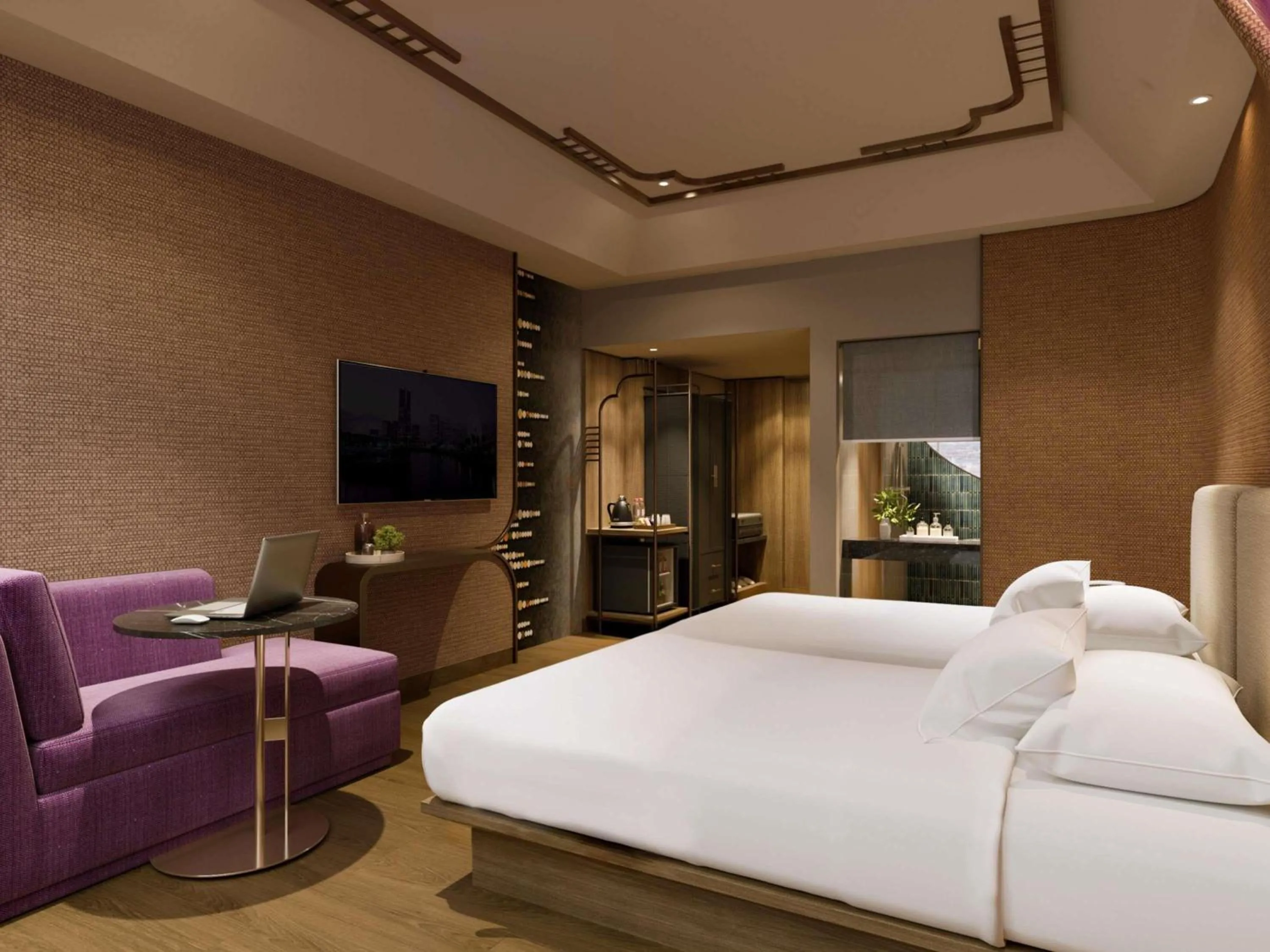 Bedroom, Bed in Mercure Surabaya Grand Mirama