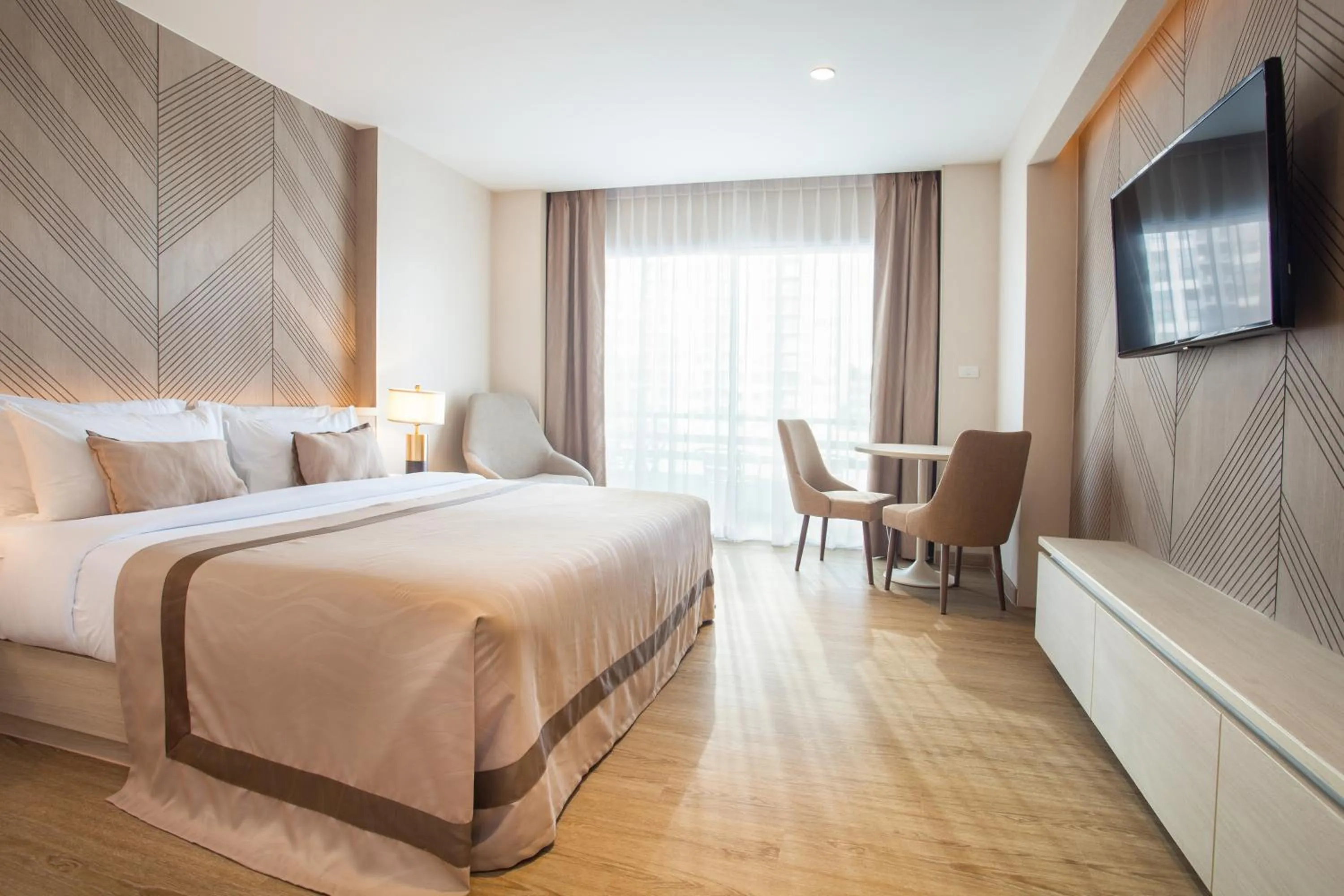 TV and multimedia, Bed in Areca Lodge