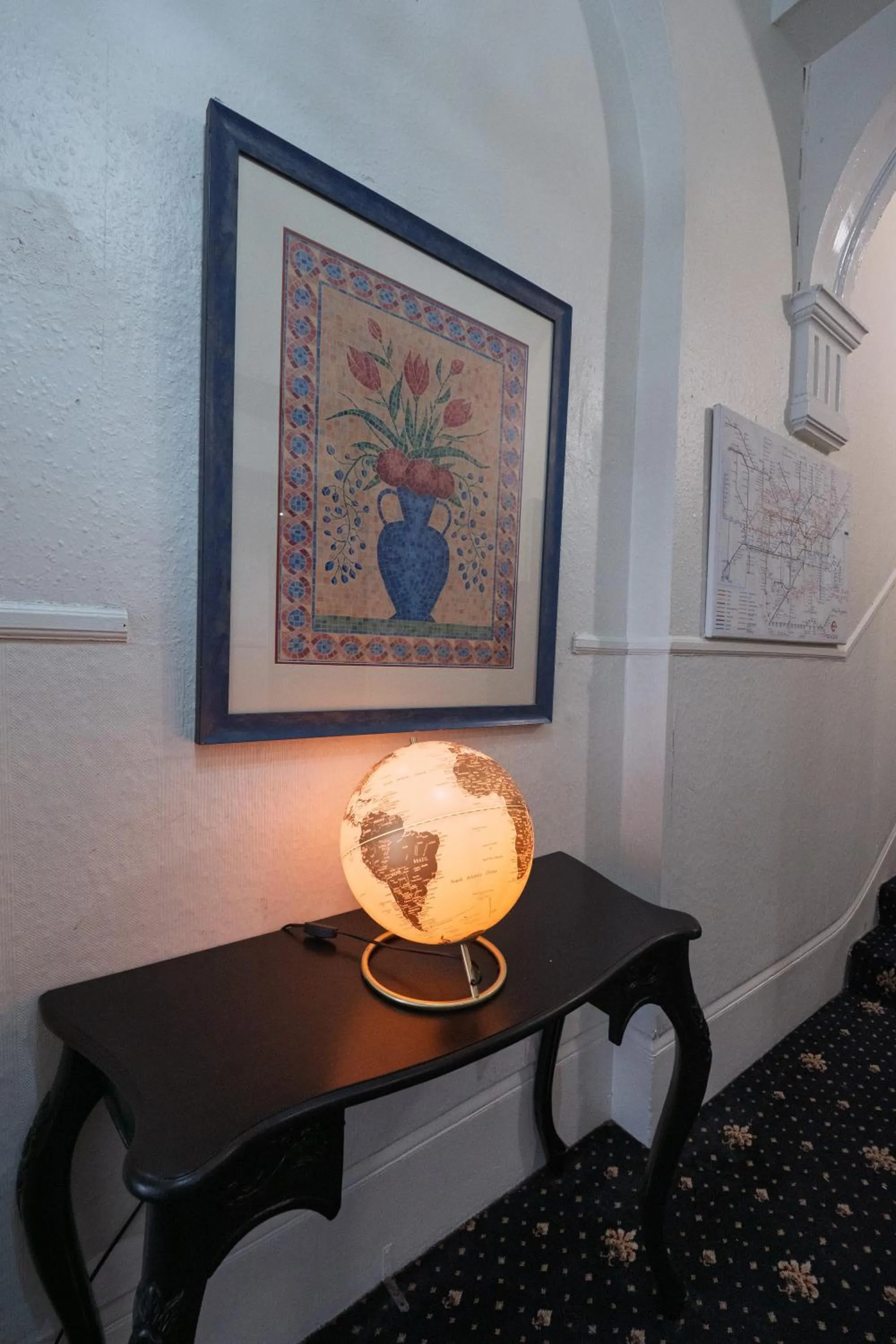 Decorative detail in St George Hotel Paddington