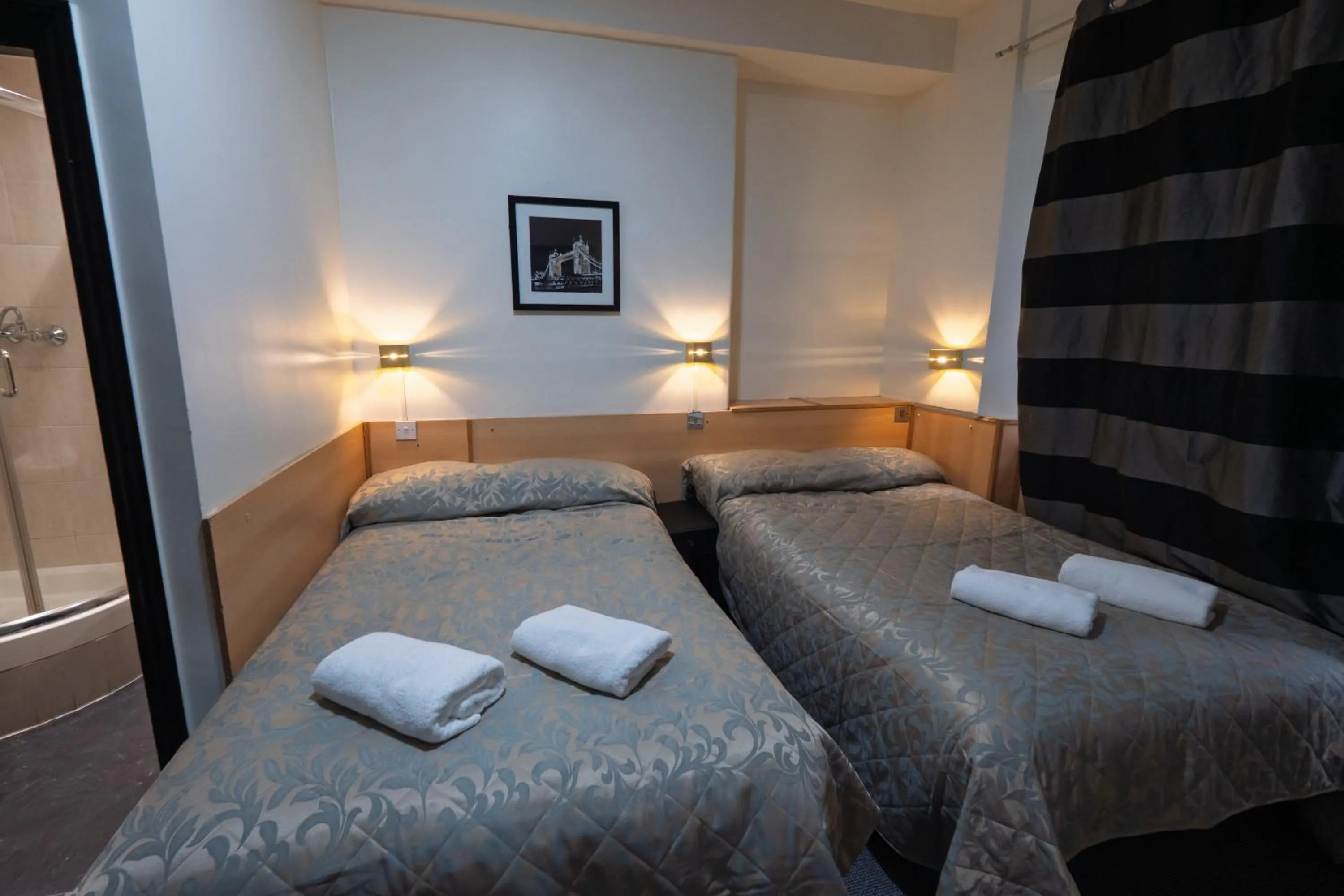 Decorative detail, Bed in St George Hotel Paddington