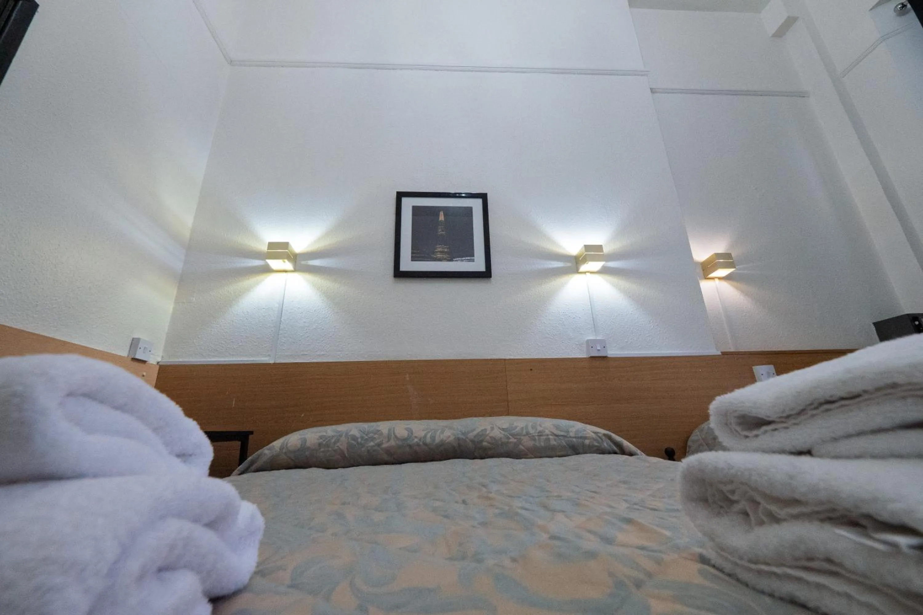 Decorative detail, Bed in St George Hotel Paddington