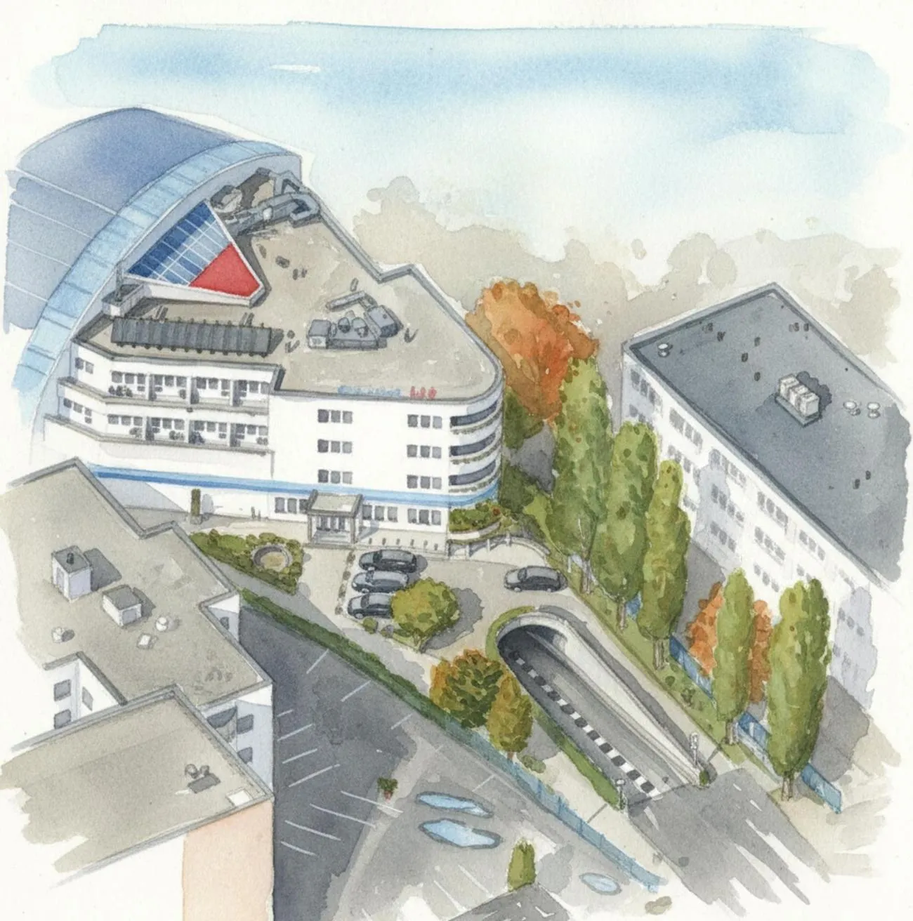 Property building in Hotel SET