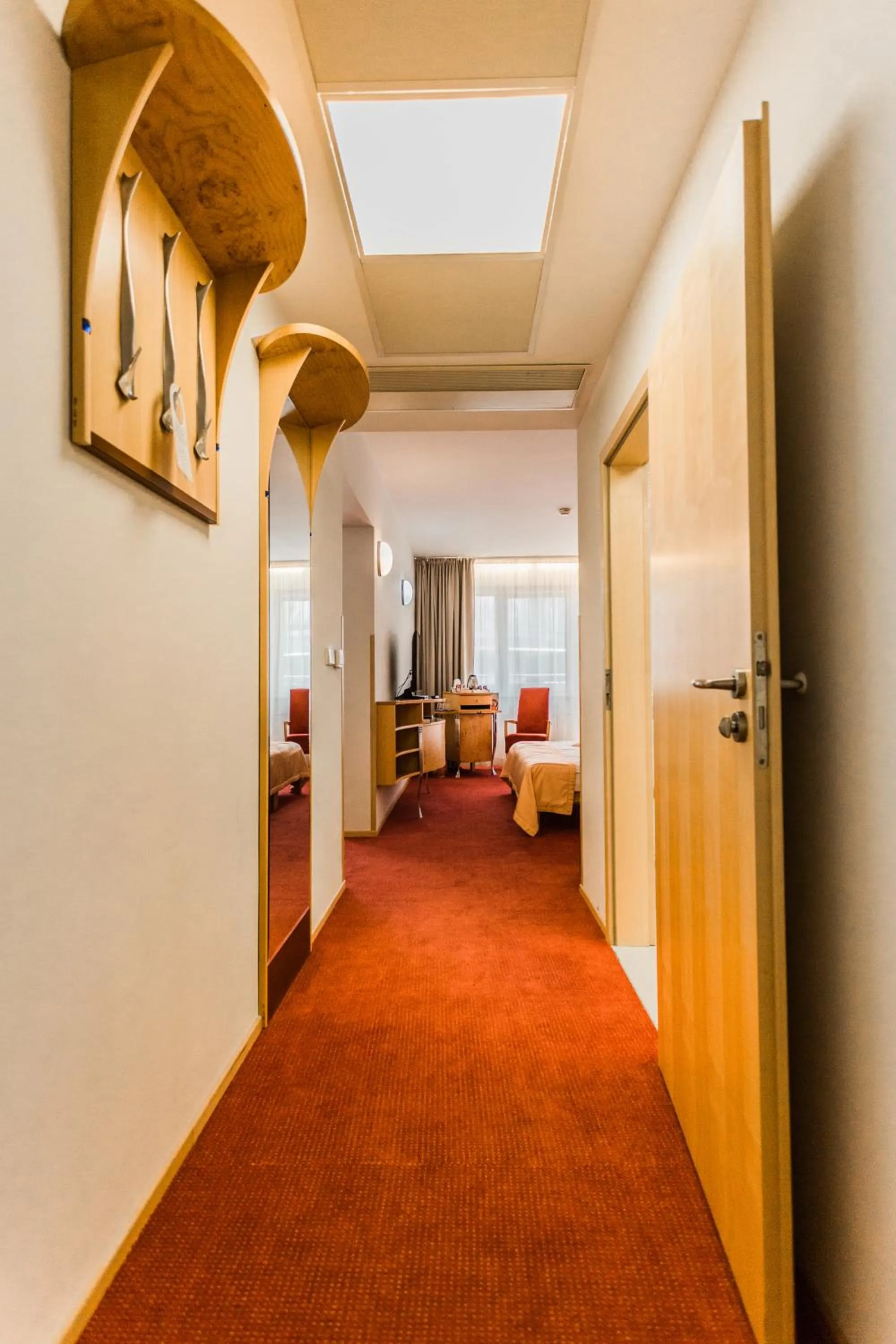 Living room, Bed in Hotel SET