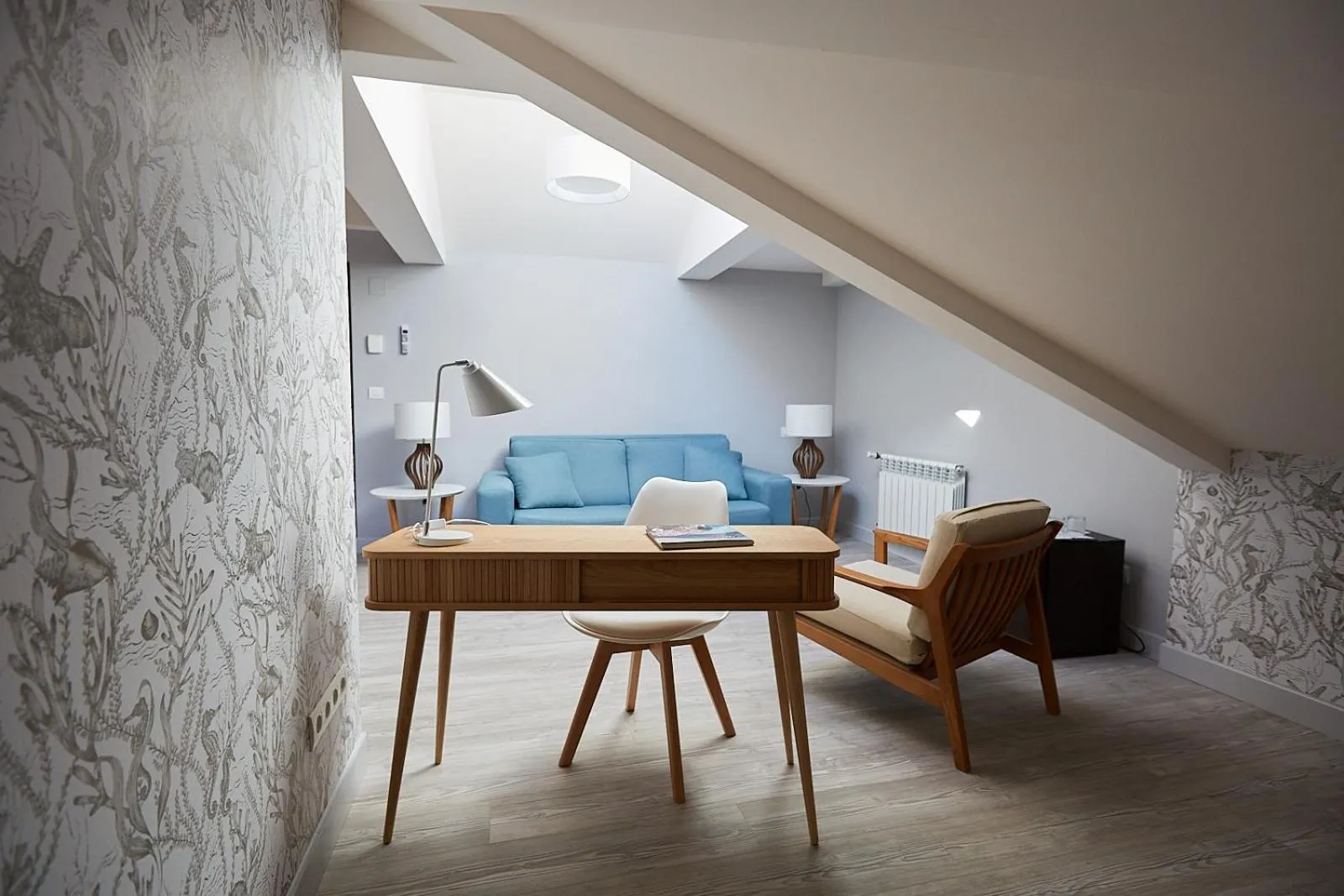 Living room in Hotel Ribadesella Playa