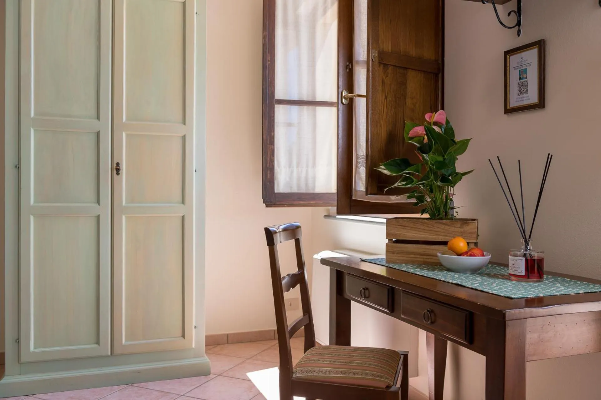 Bedroom in Residence Serristori