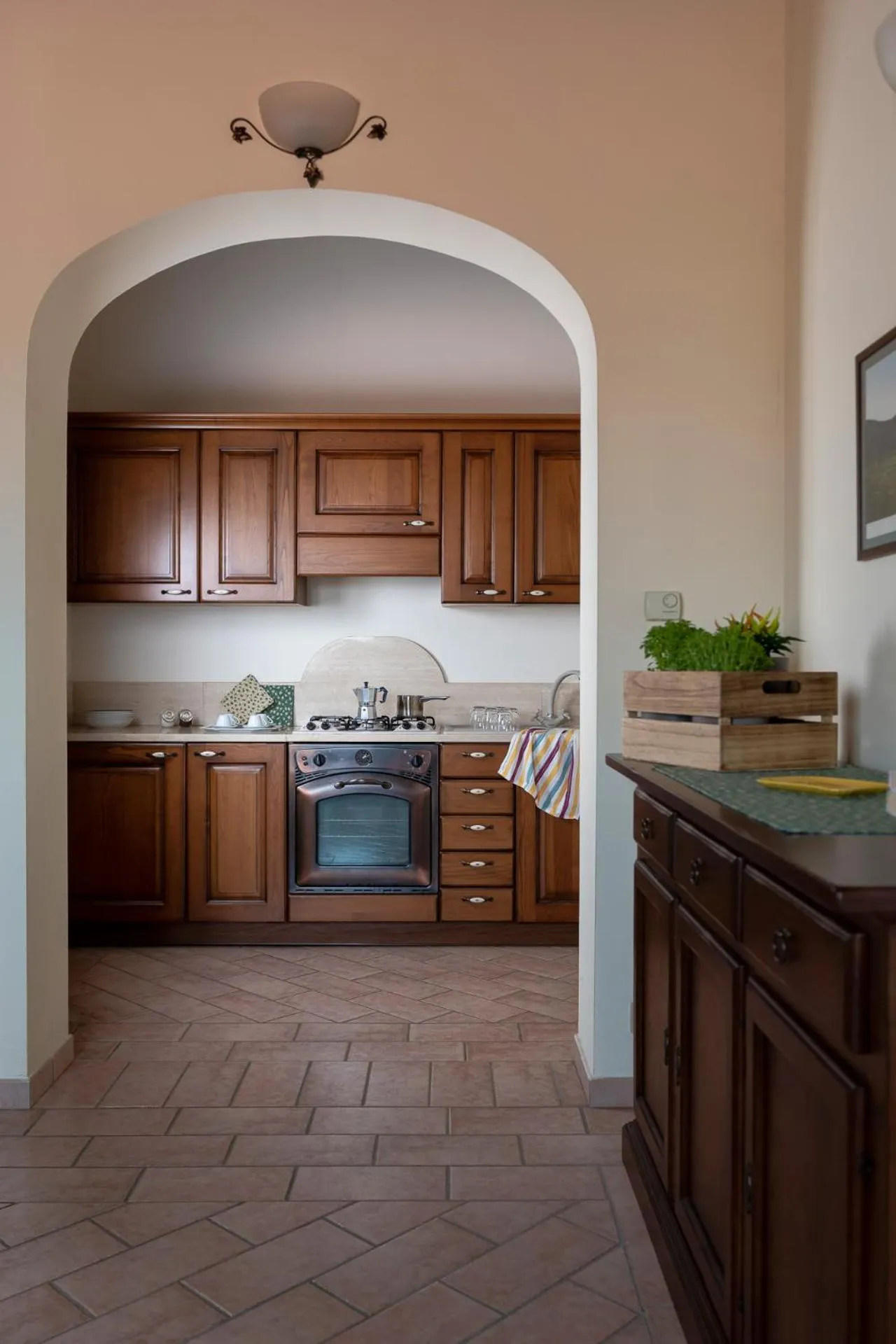 Kitchen or kitchenette in Residence Serristori