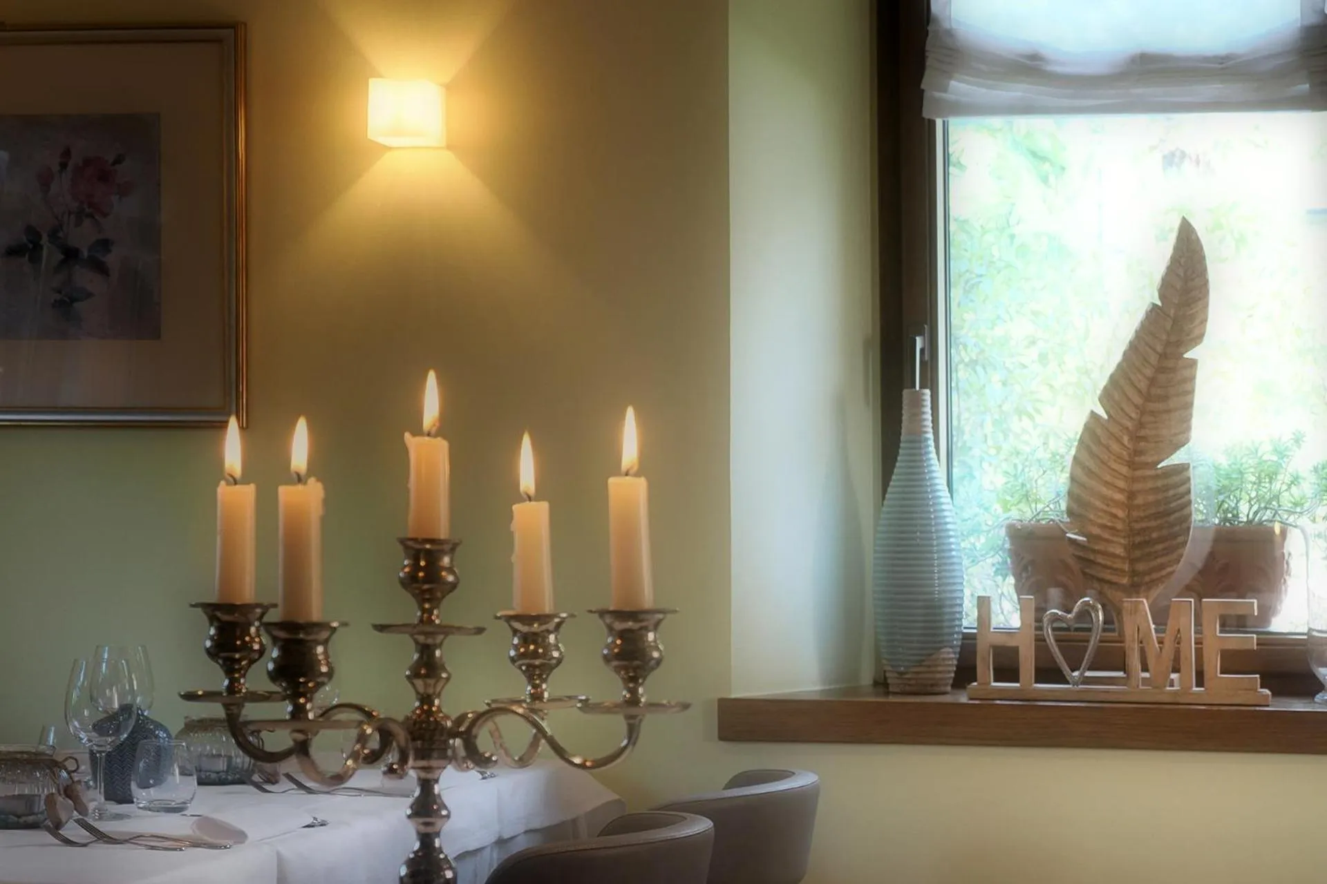 Decorative detail in Charme Hotel Ristorante Tre Terre