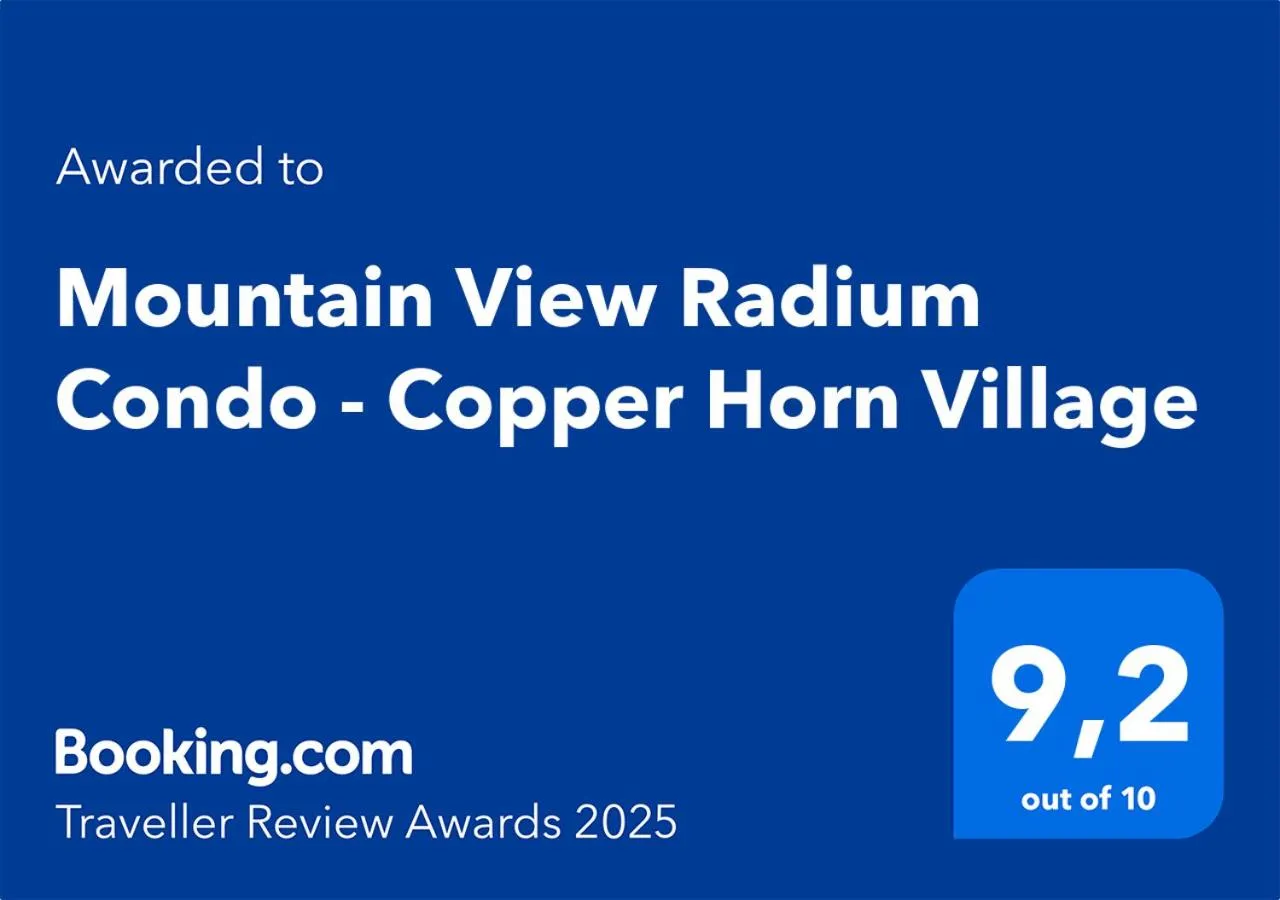 Mountain View Radium Condo - Copper Horn Village
