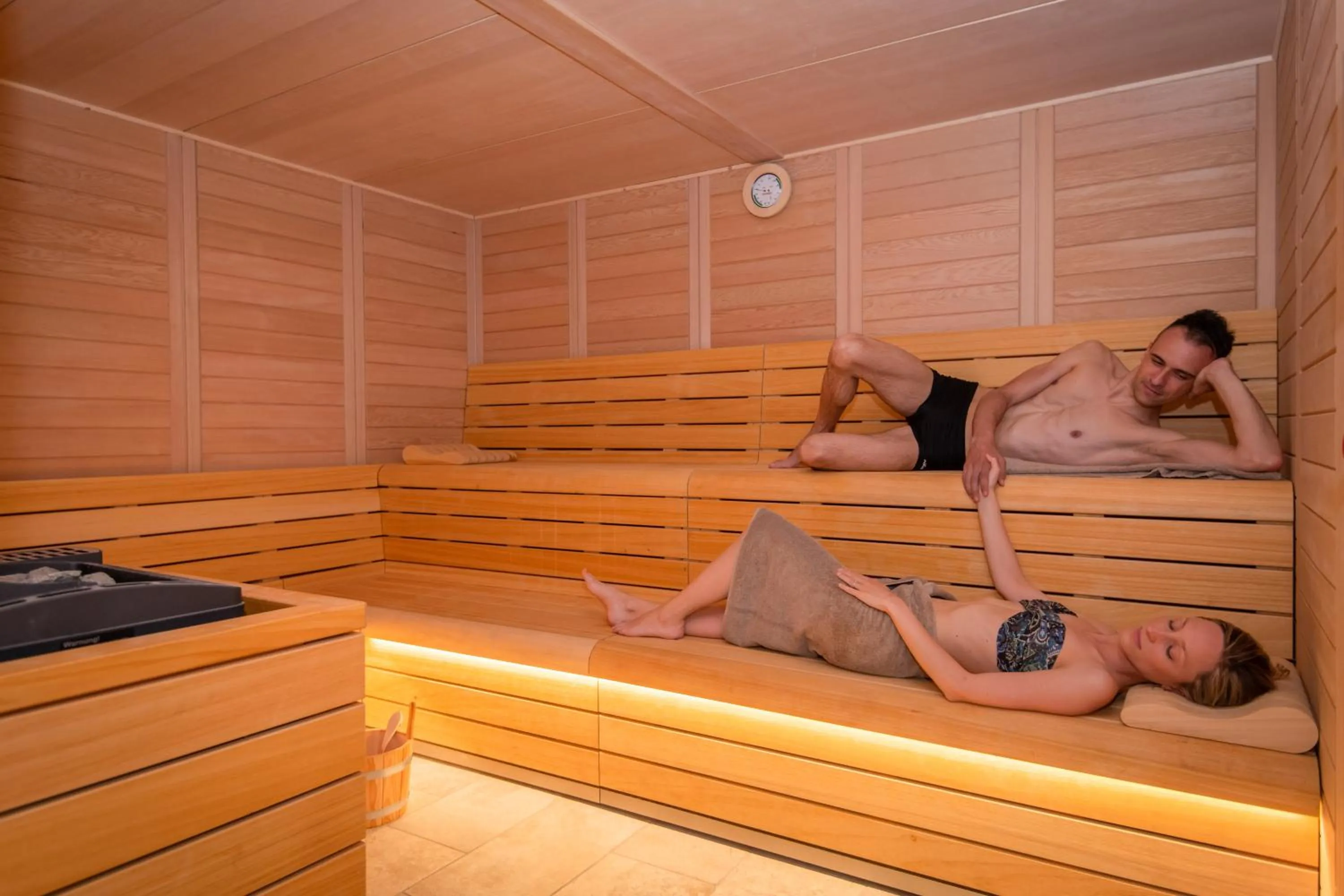 Sauna in Château De Massillan