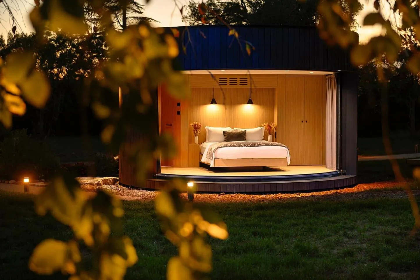 Bed in Château De Massillan