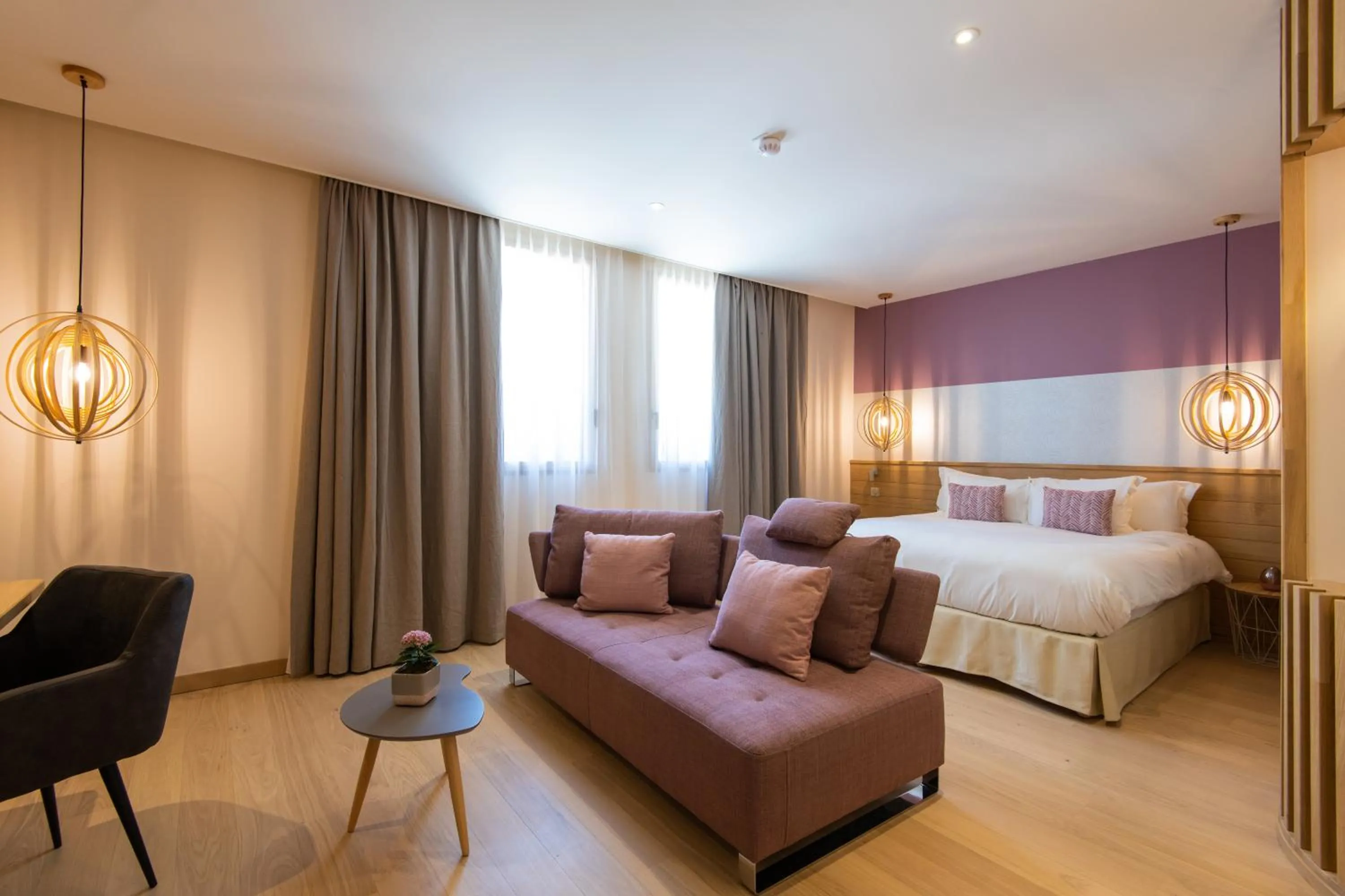 Bed in Château De Massillan