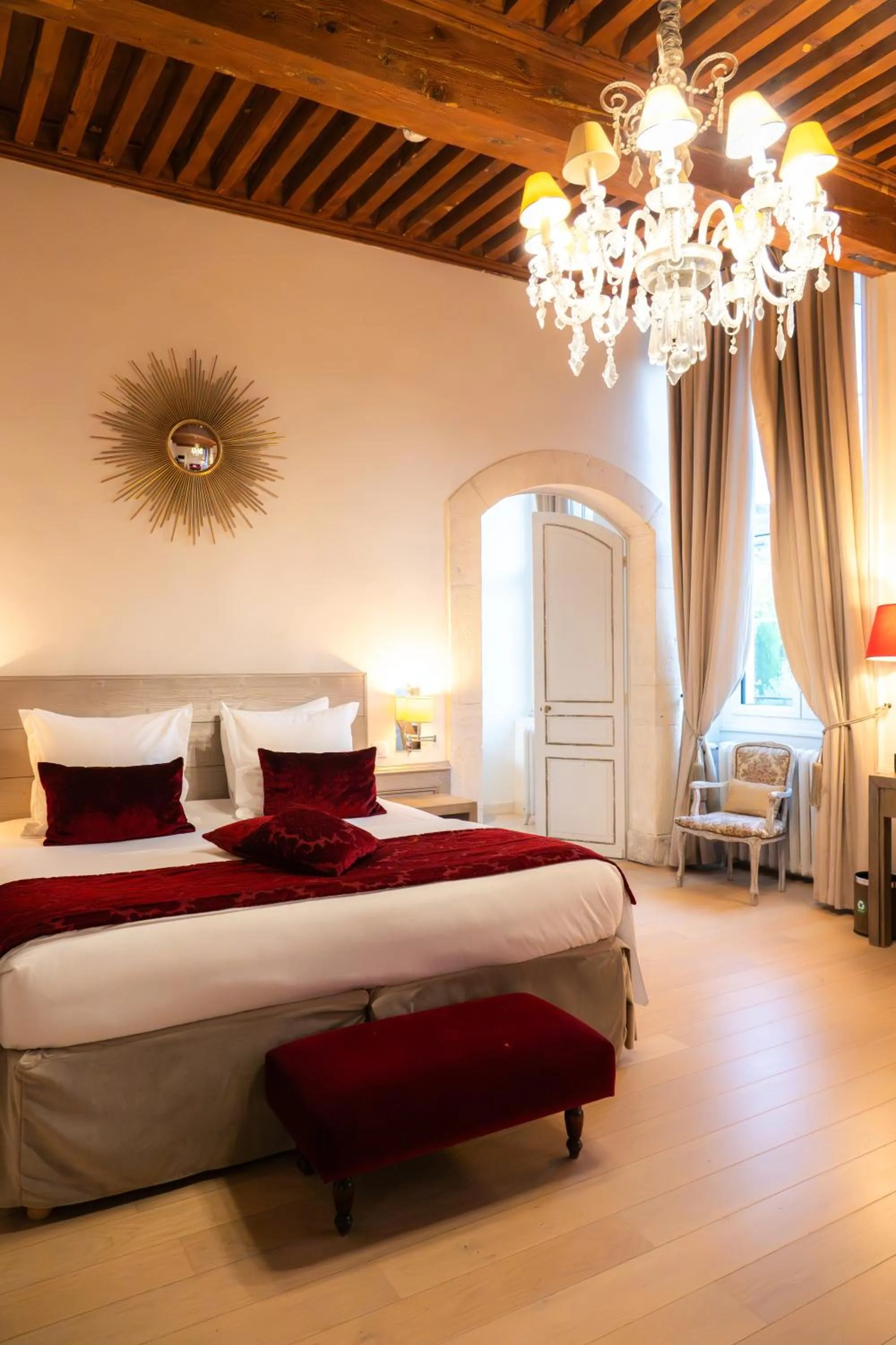 Bed in Château De Massillan