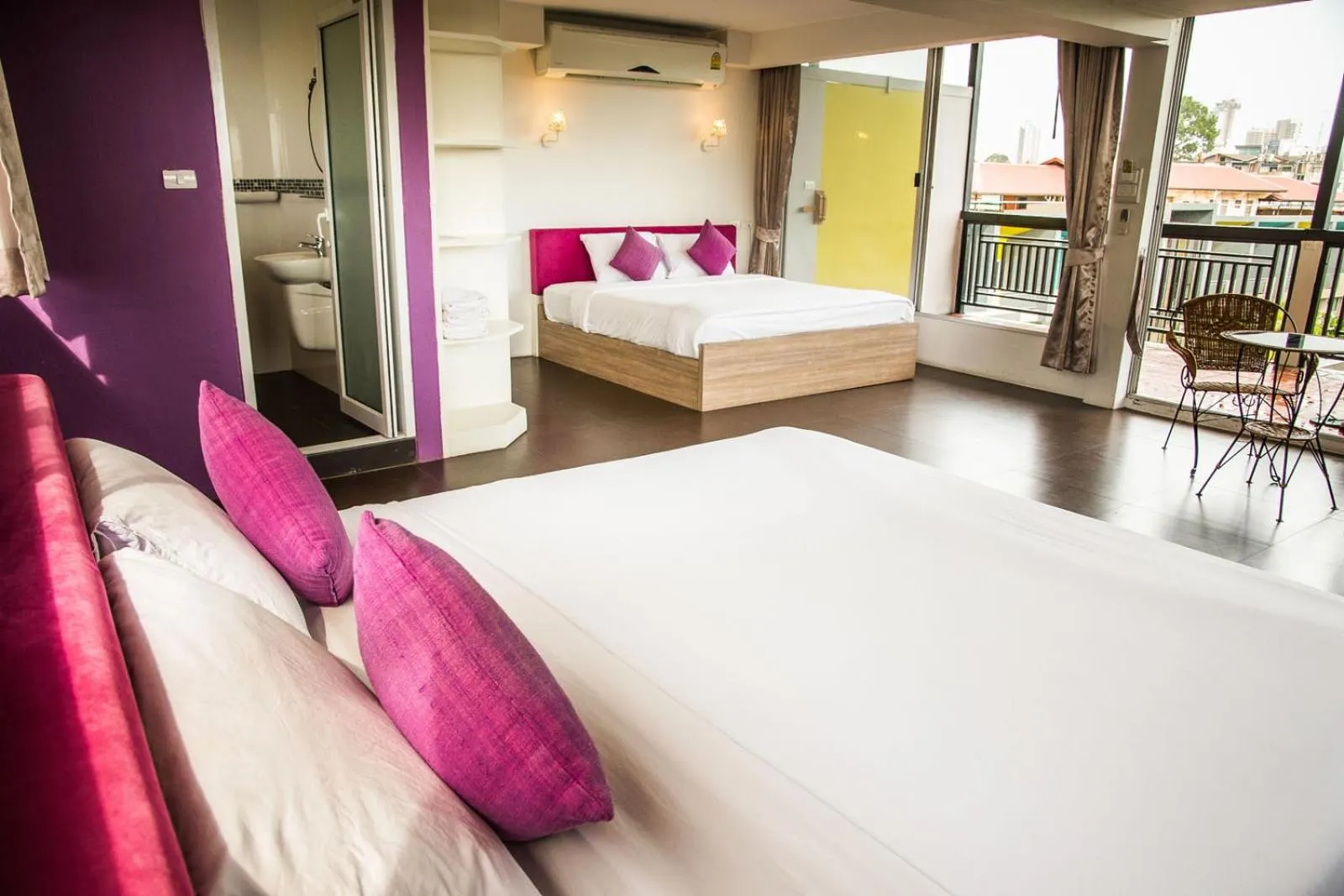 Bed in Lantana Pattaya - SHA Extra Plus