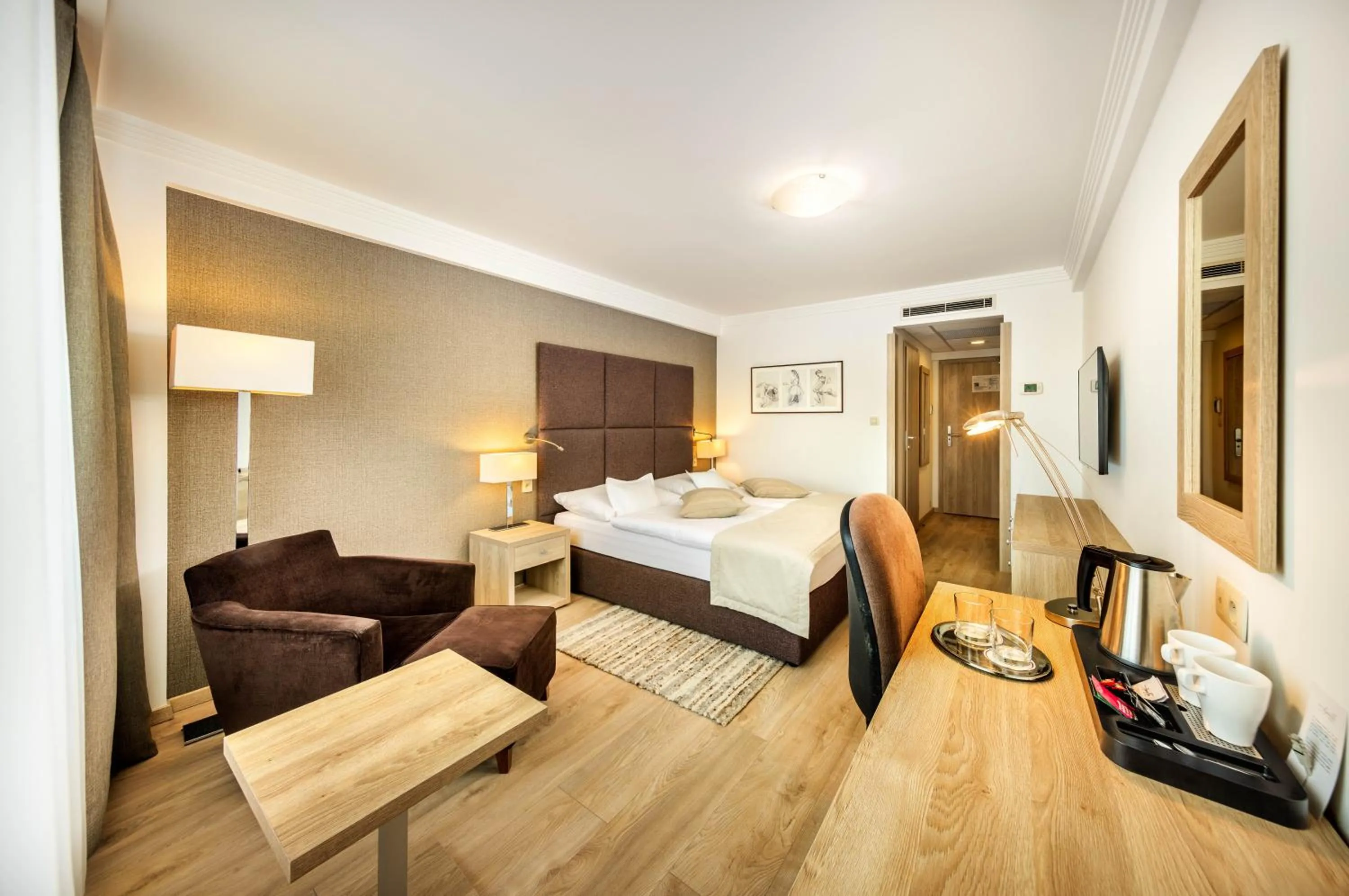 Photo of the whole room, Bed in Apollo Hotel Bratislava