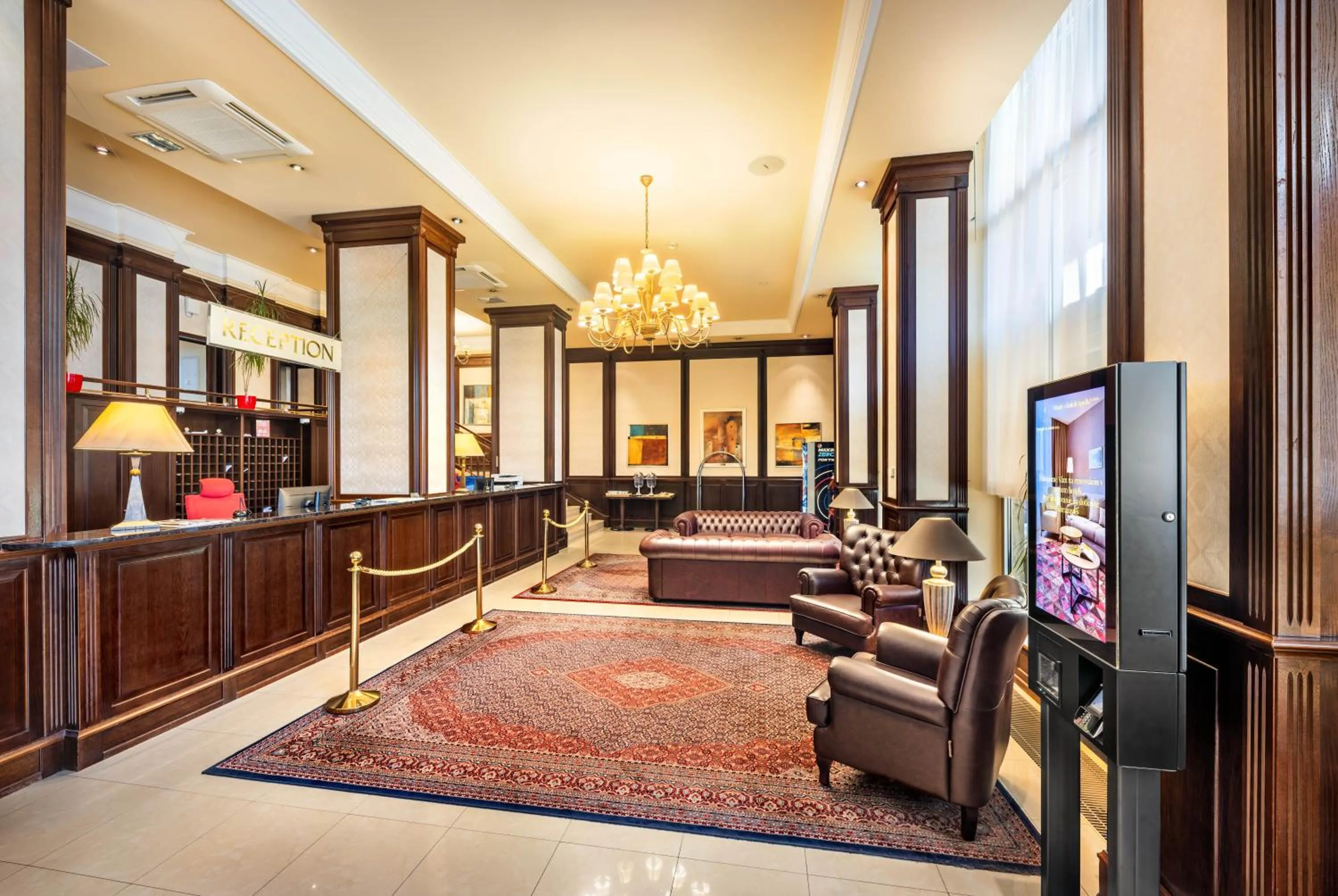 Lobby or reception in Apollo Hotel Bratislava