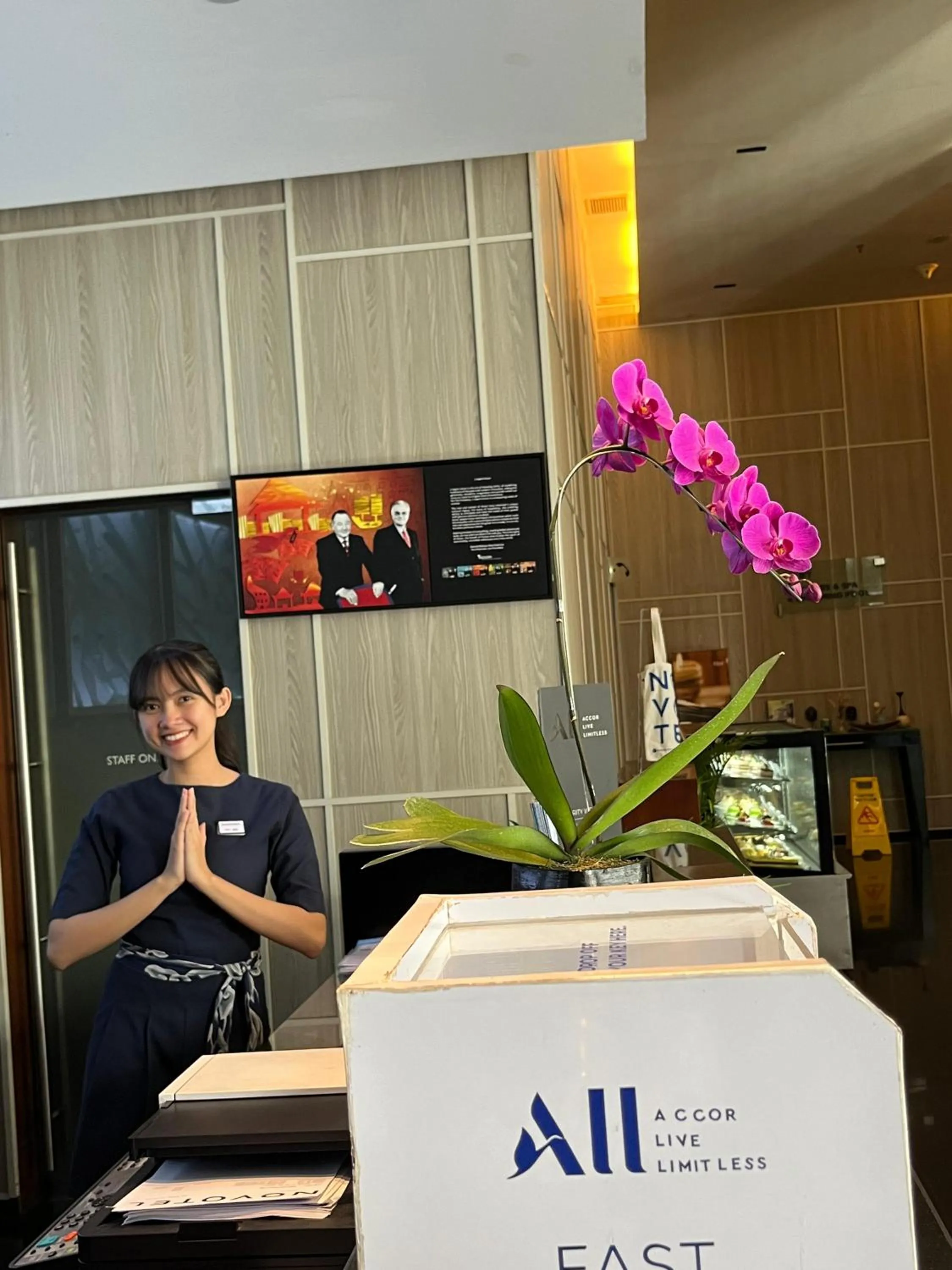 Lobby or reception in Novotel Bandung