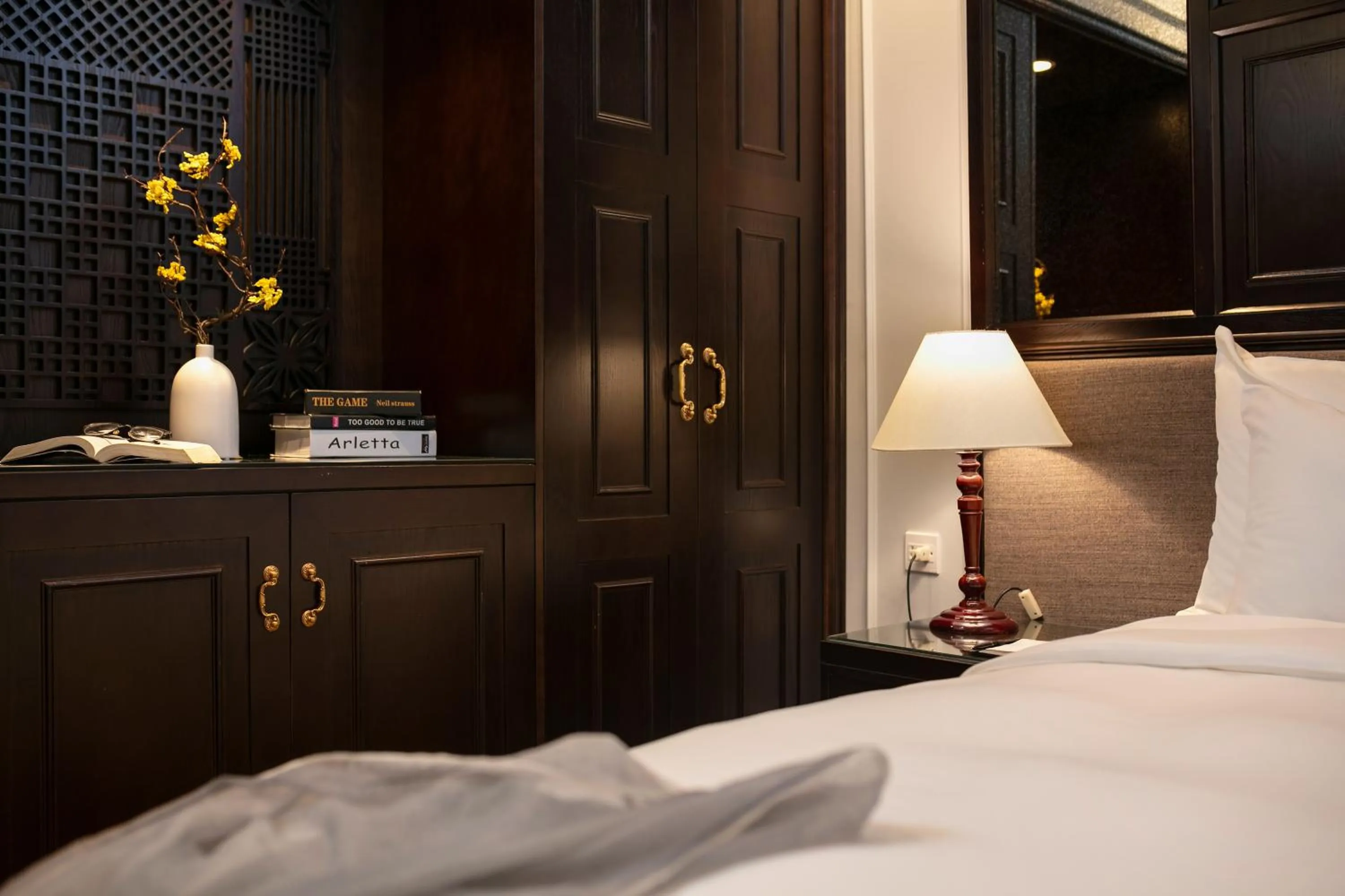 Bedroom, Bed in Hong Ngoc Dynastie Boutique Hotel & Spa