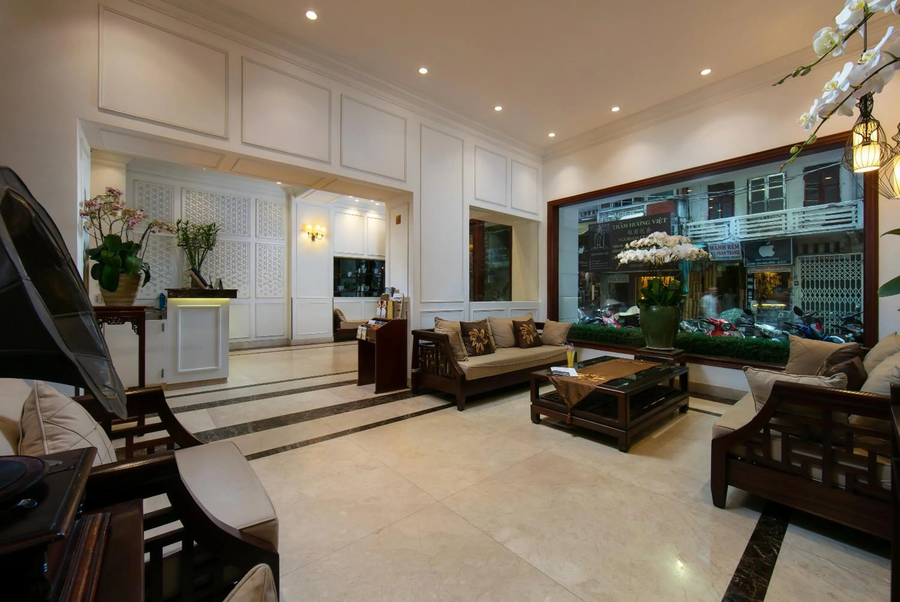 Living room in Hong Ngoc Dynastie Boutique Hotel & Spa