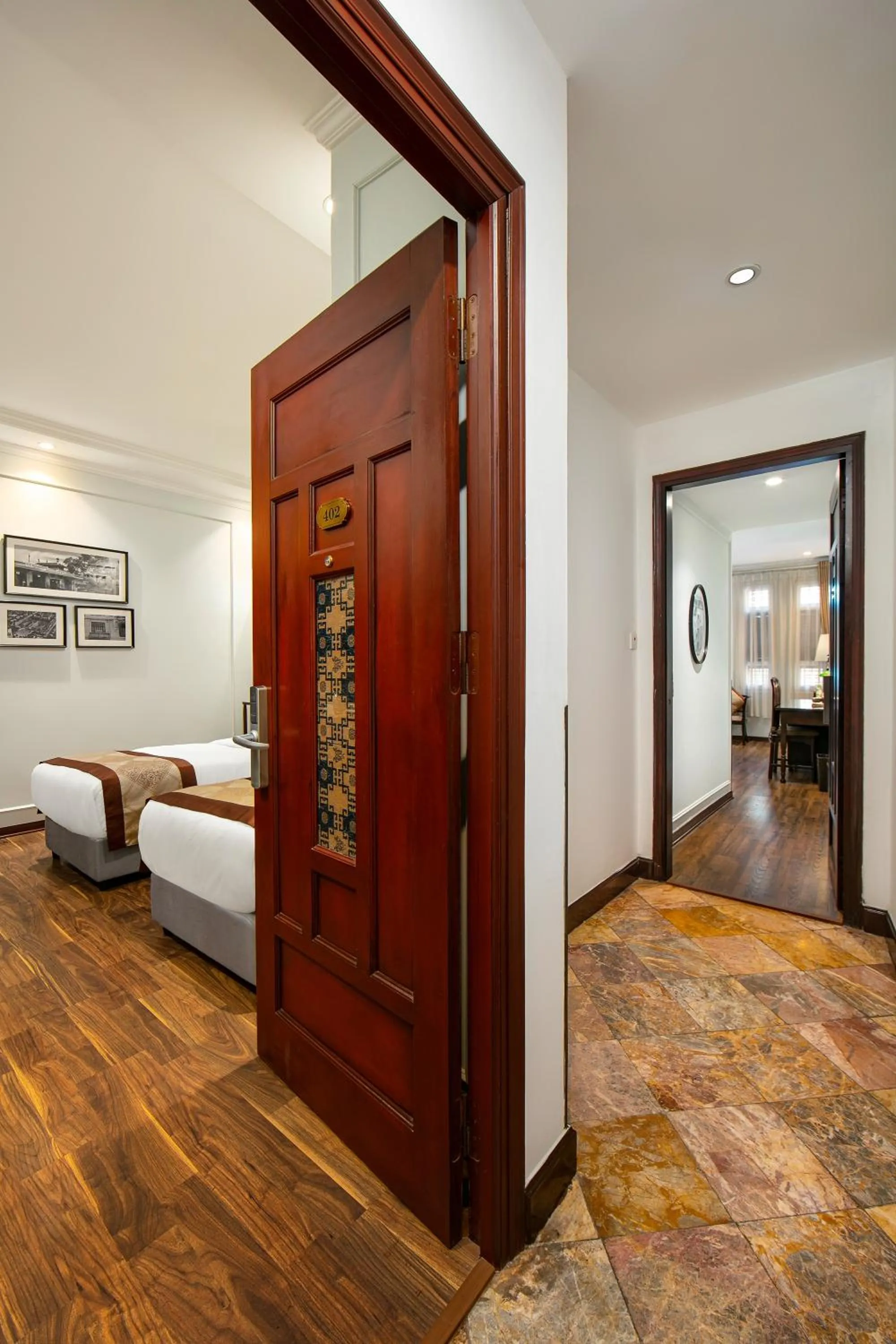 Photo of the whole room, Bed in Hong Ngoc Dynastie Boutique Hotel & Spa