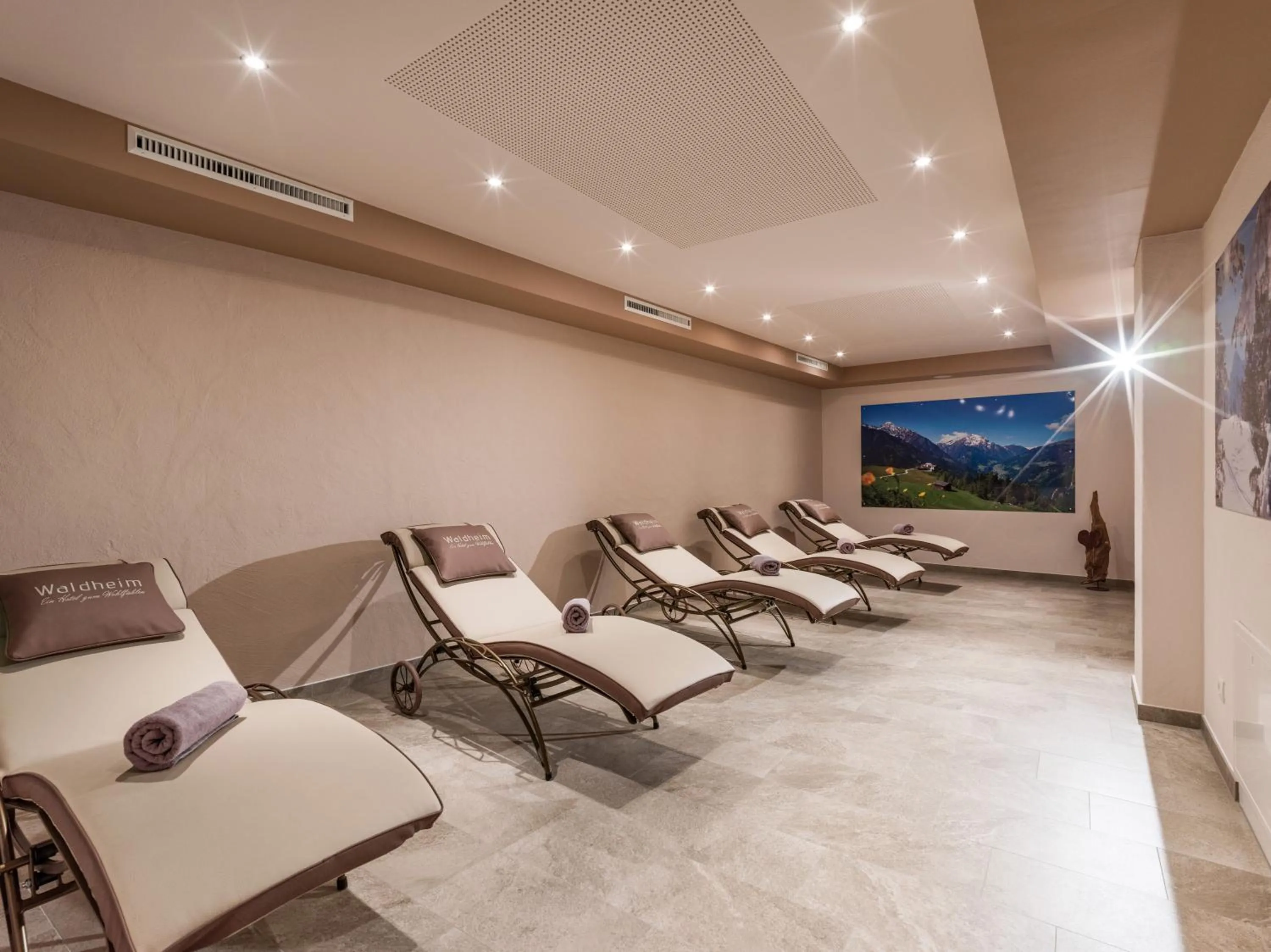 Spa and wellness centre/facilities in Hotel Waldheim Garni