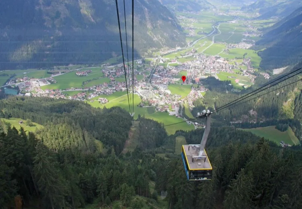 Mountain view in Hotel Waldheim Garni