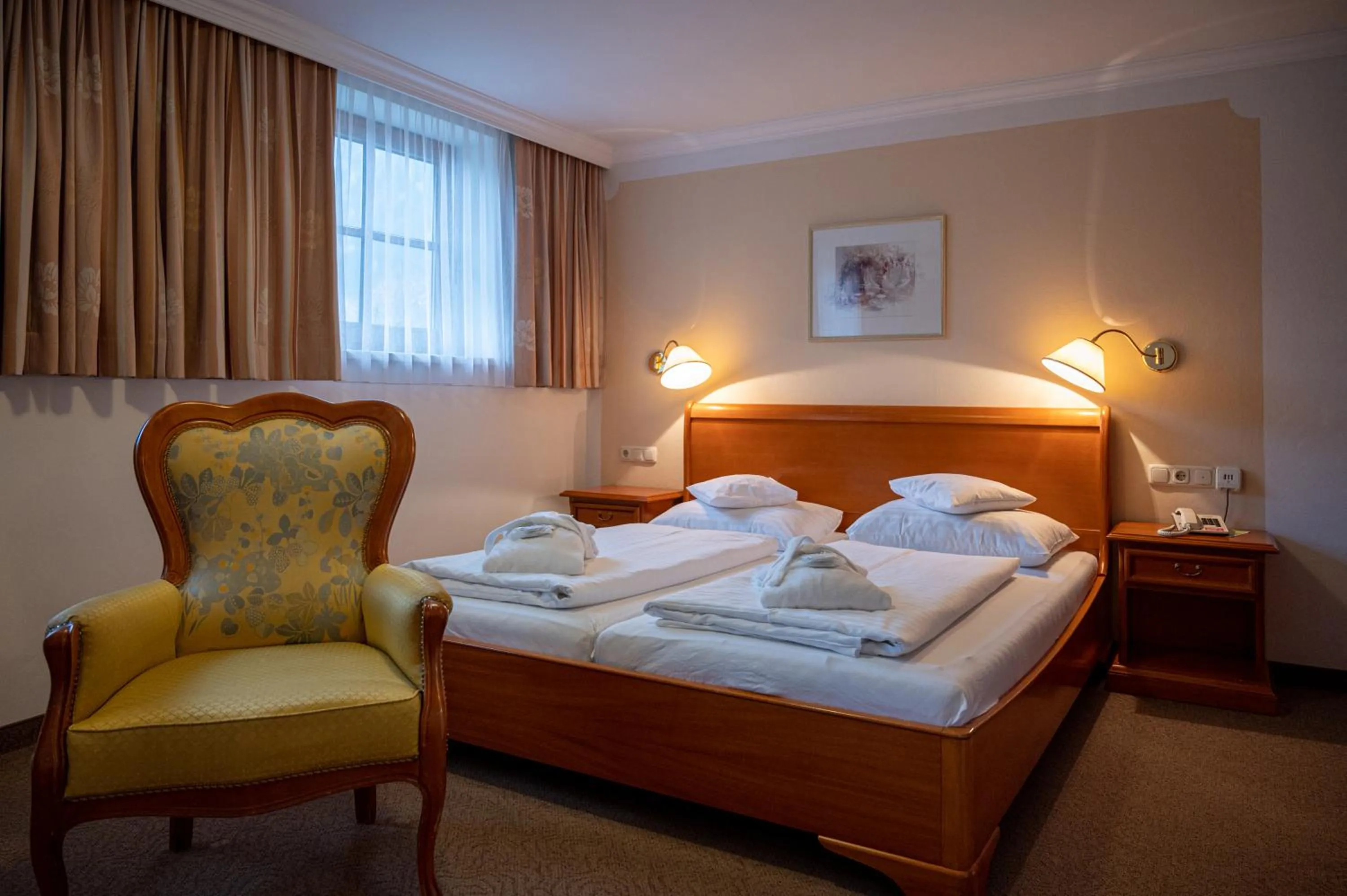 Photo of the whole room, Bed in Hotel Waldheim Garni