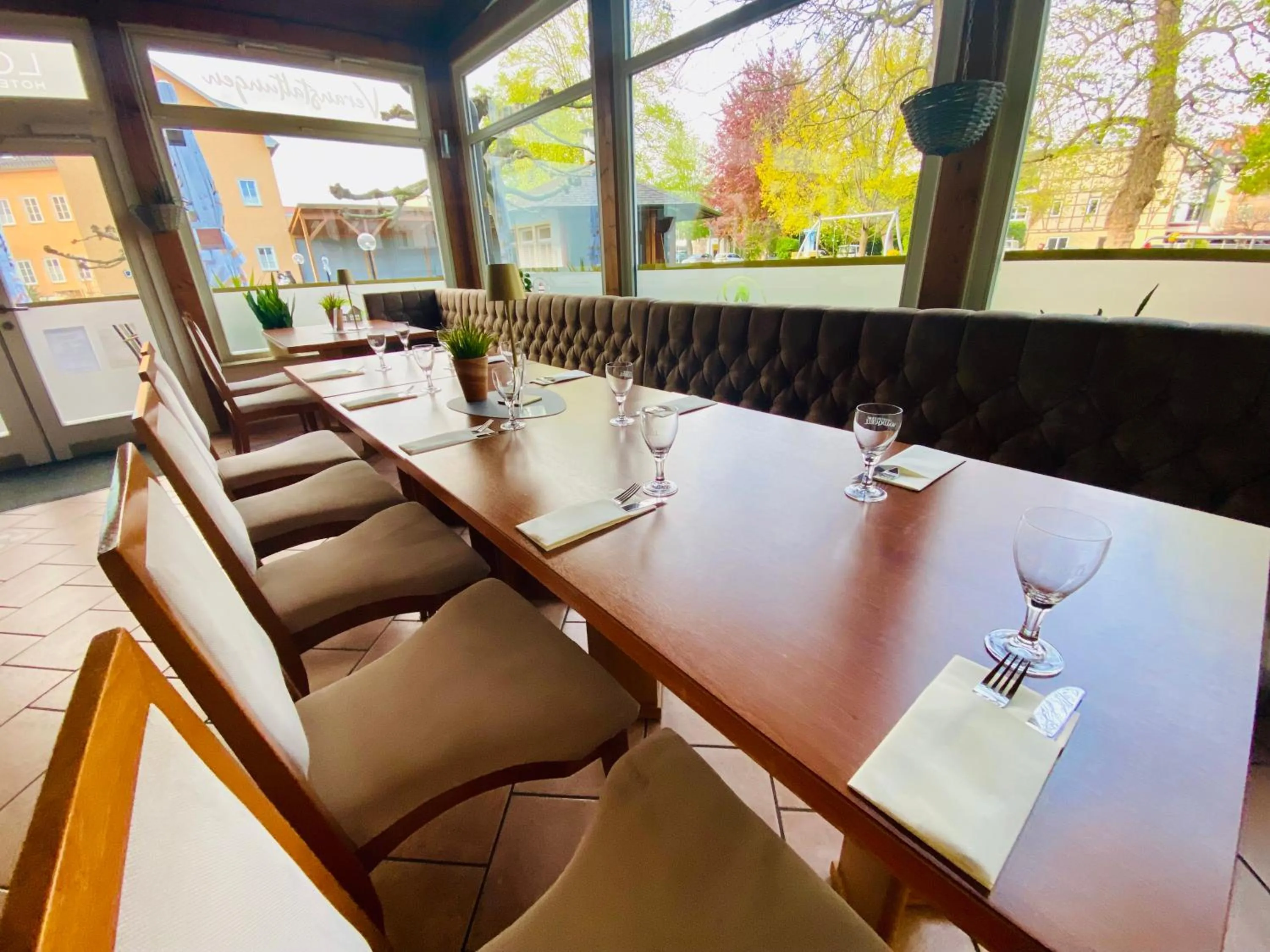 Restaurant/places to eat in Gästehaus Weidenmühle