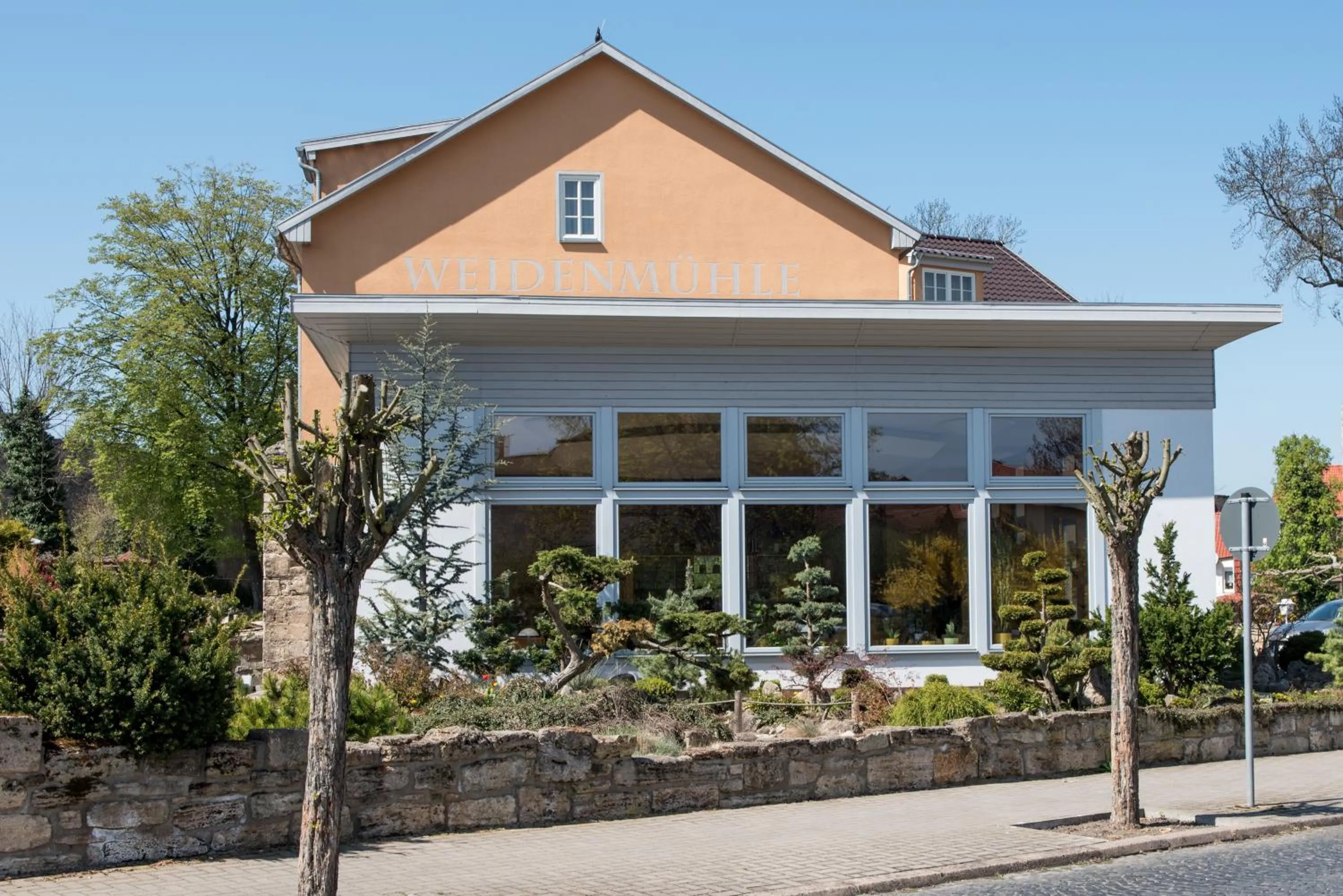 Property building in Gästehaus Weidenmühle