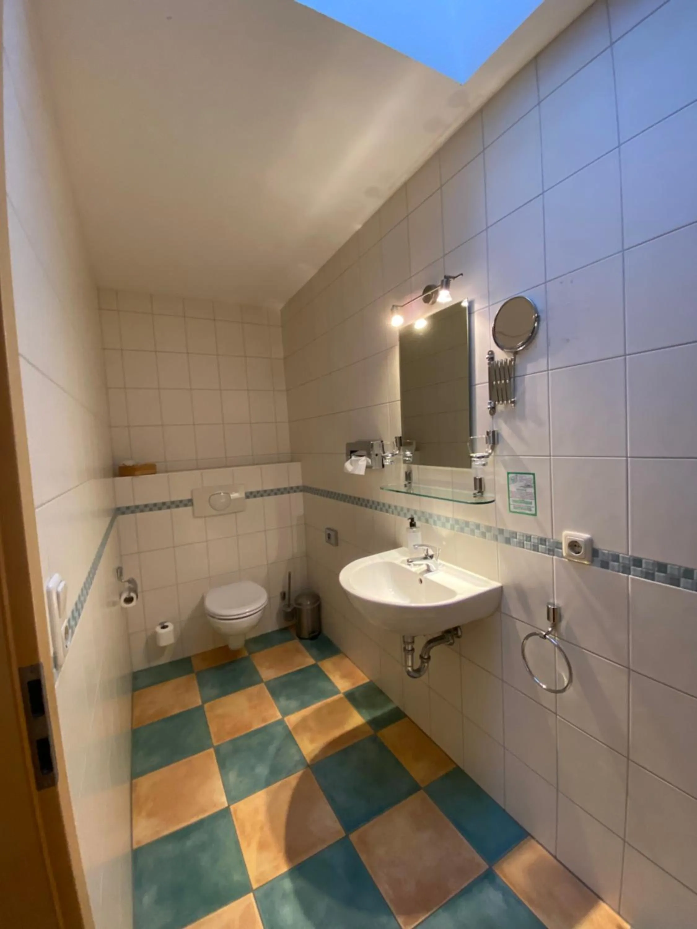 Bathroom in Gästehaus Weidenmühle