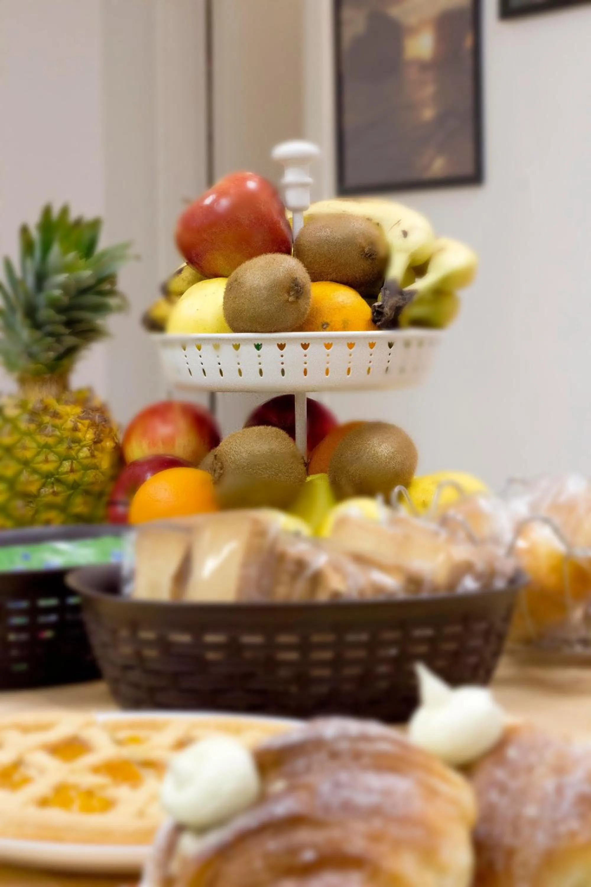 Buffet breakfast in NicaDomus B&B