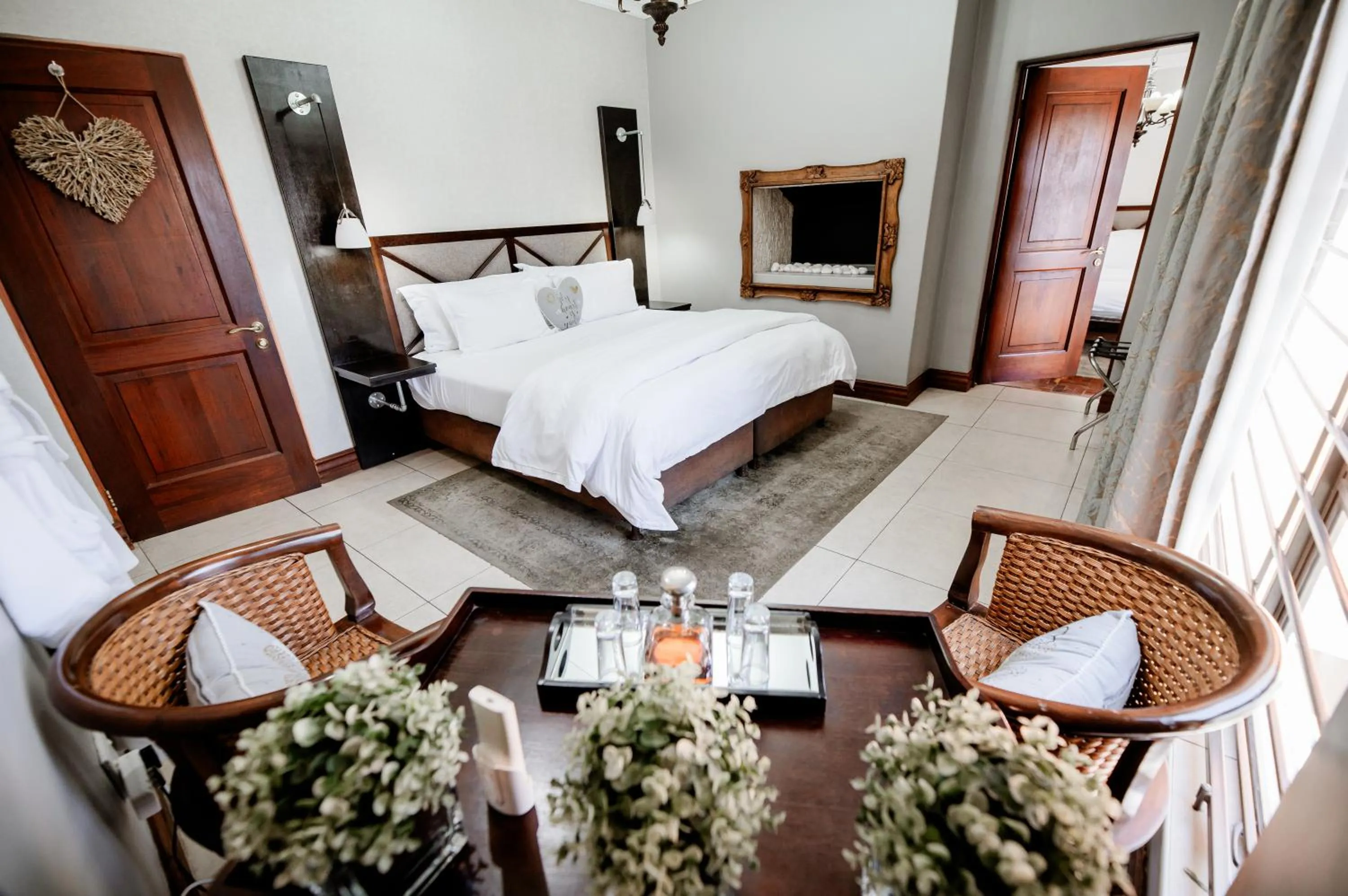 Bed in Opikopi Guest House