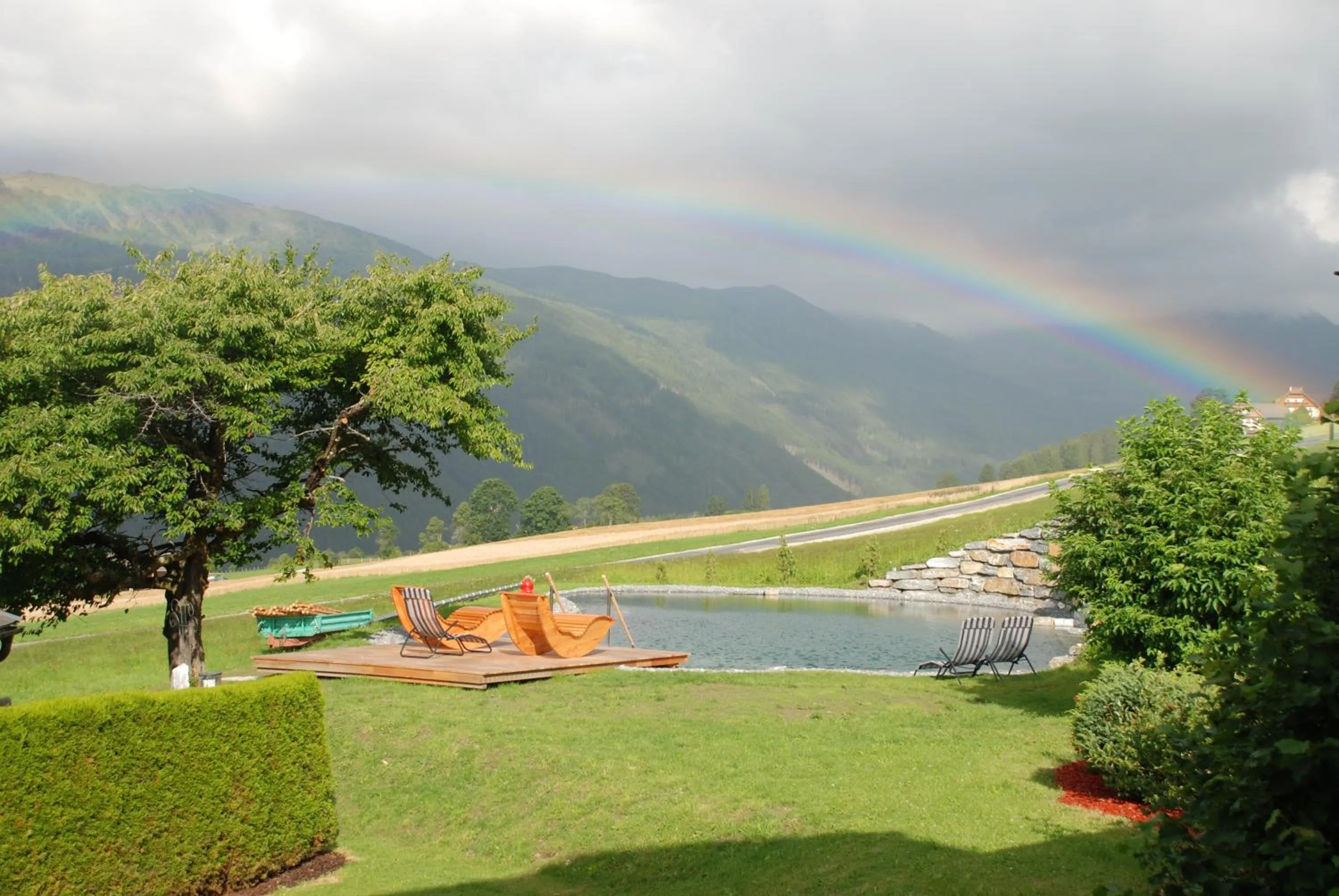 Garden in Hotel Zum Granitzl