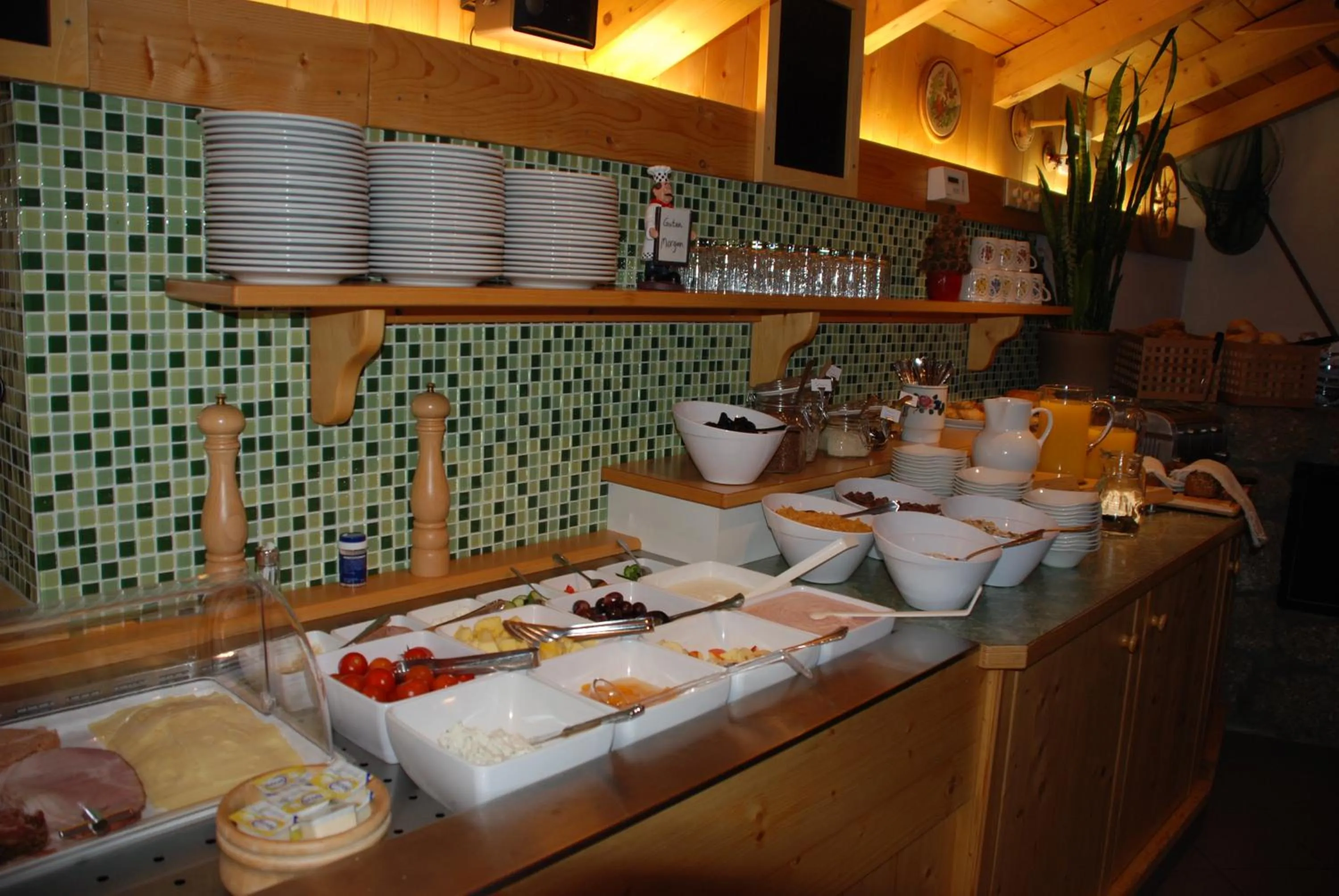 Buffet breakfast in Hotel Zum Granitzl