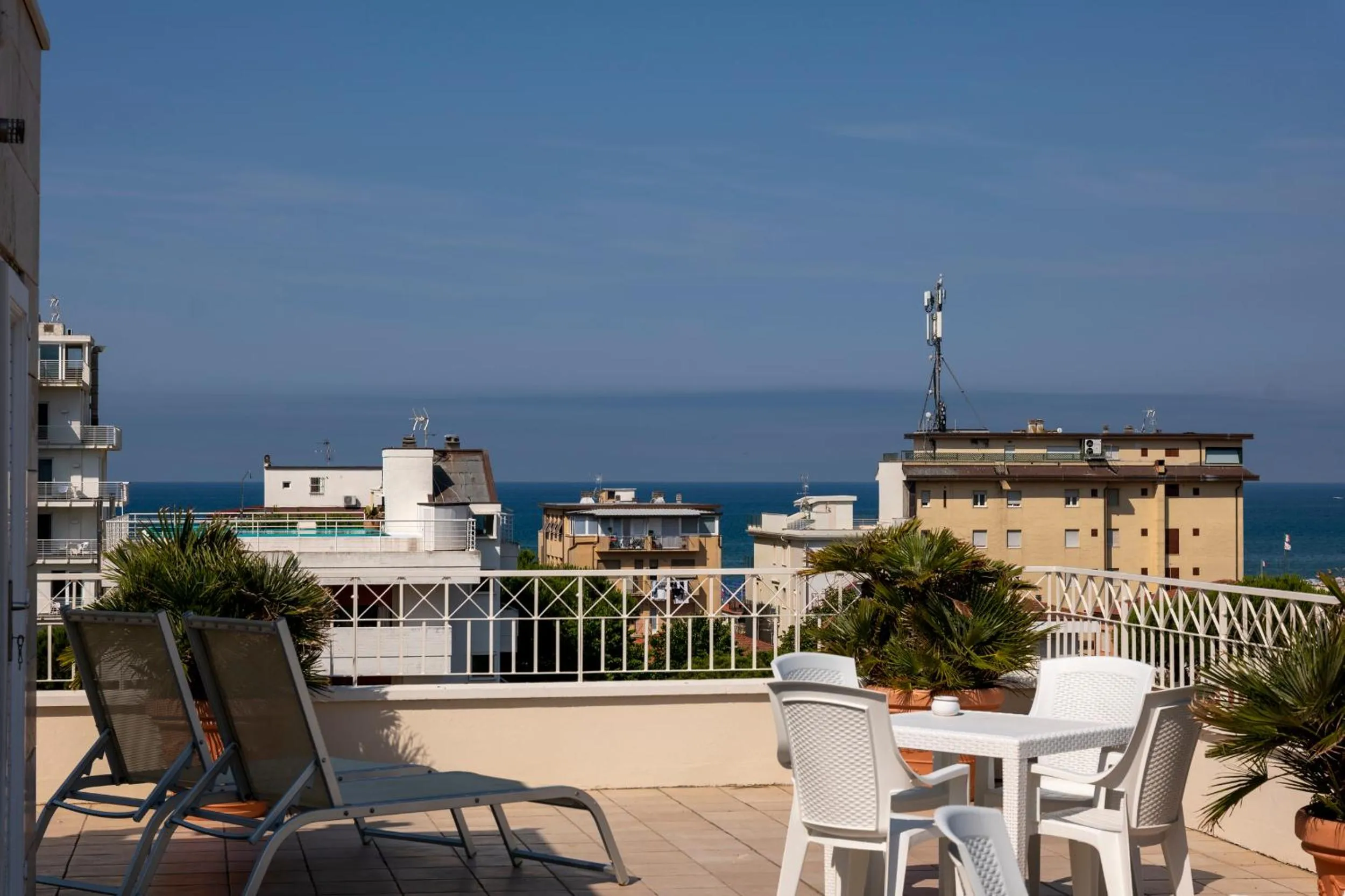 Balcony/Terrace in Hotel Sylvia