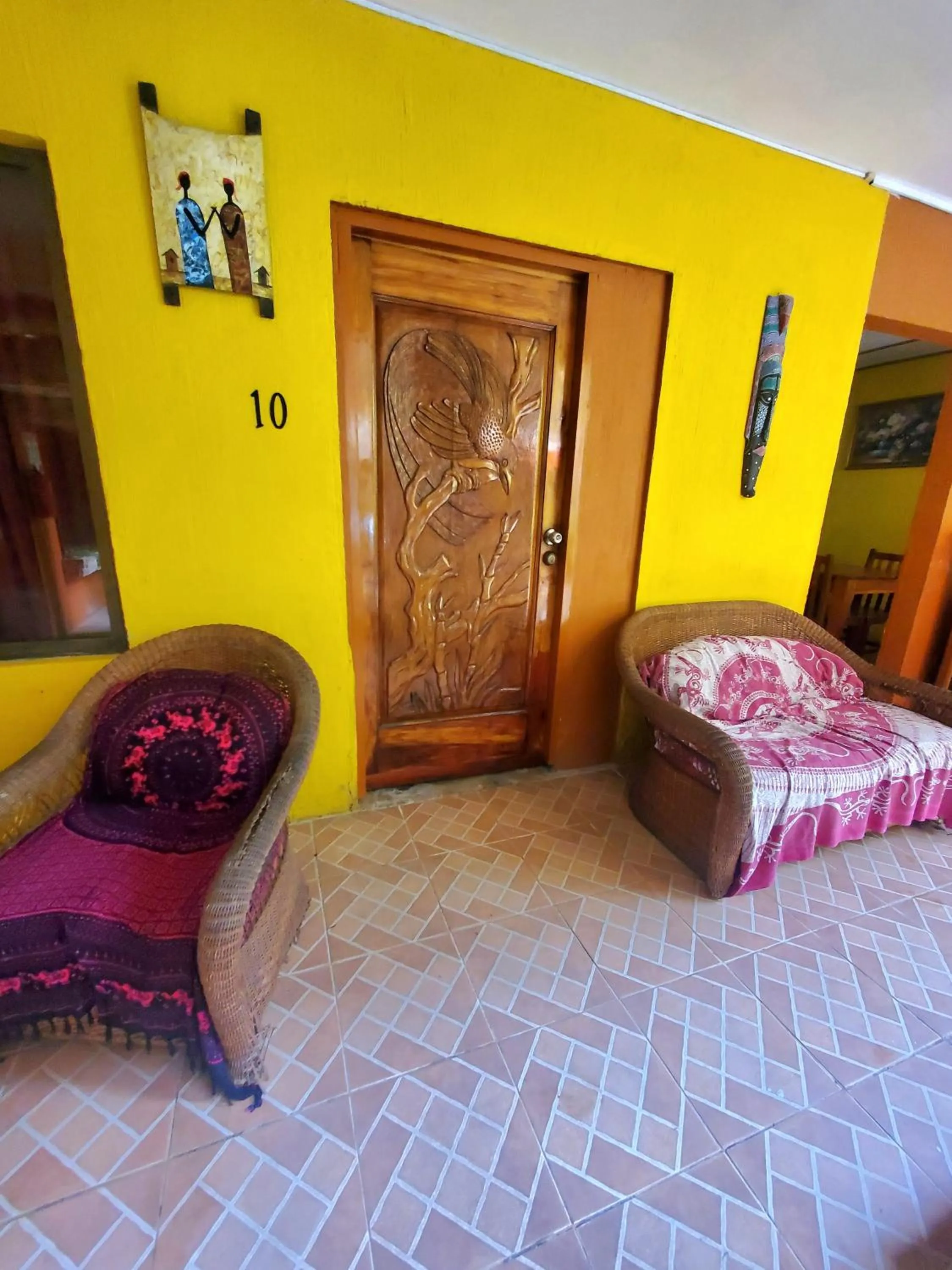 Seating area in Hotel Villa Prats