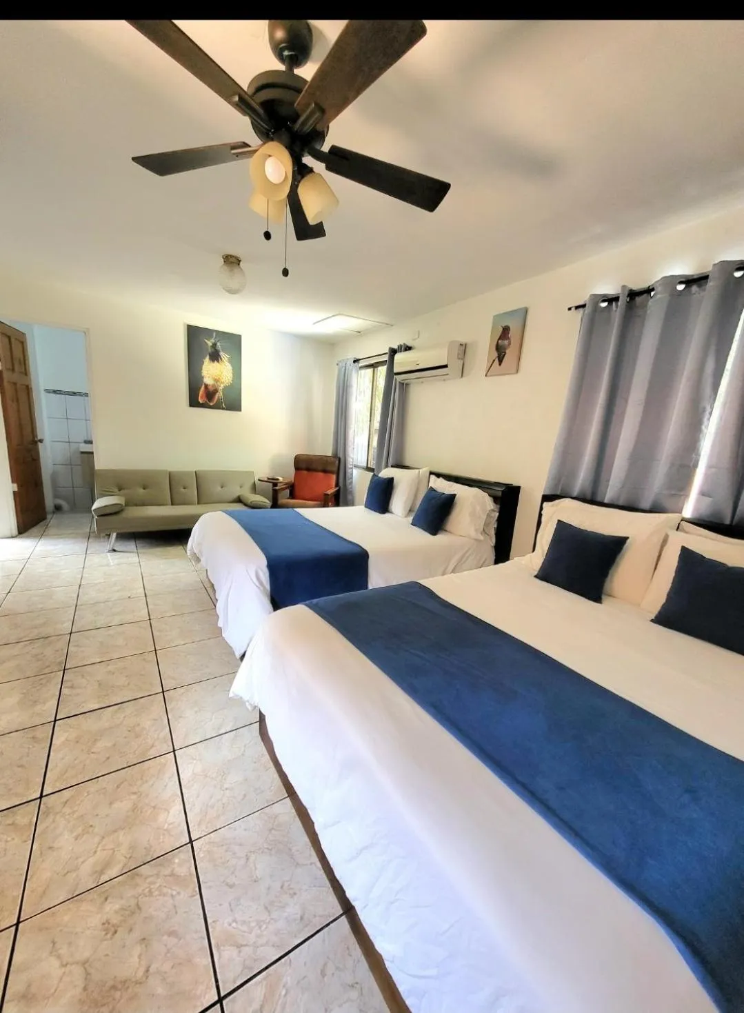 Bed in Hotel Villa Prats