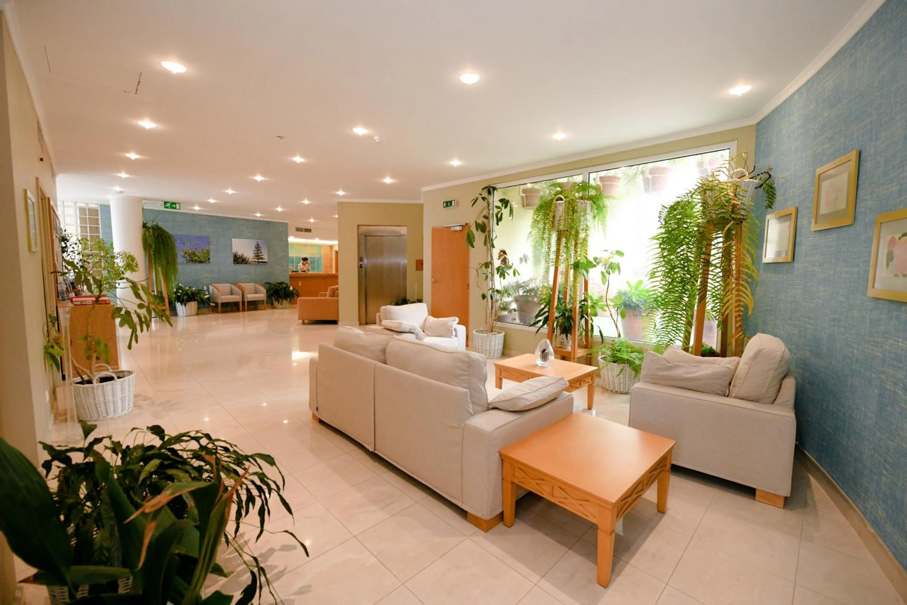 Lobby or reception in Hotel Do Campo