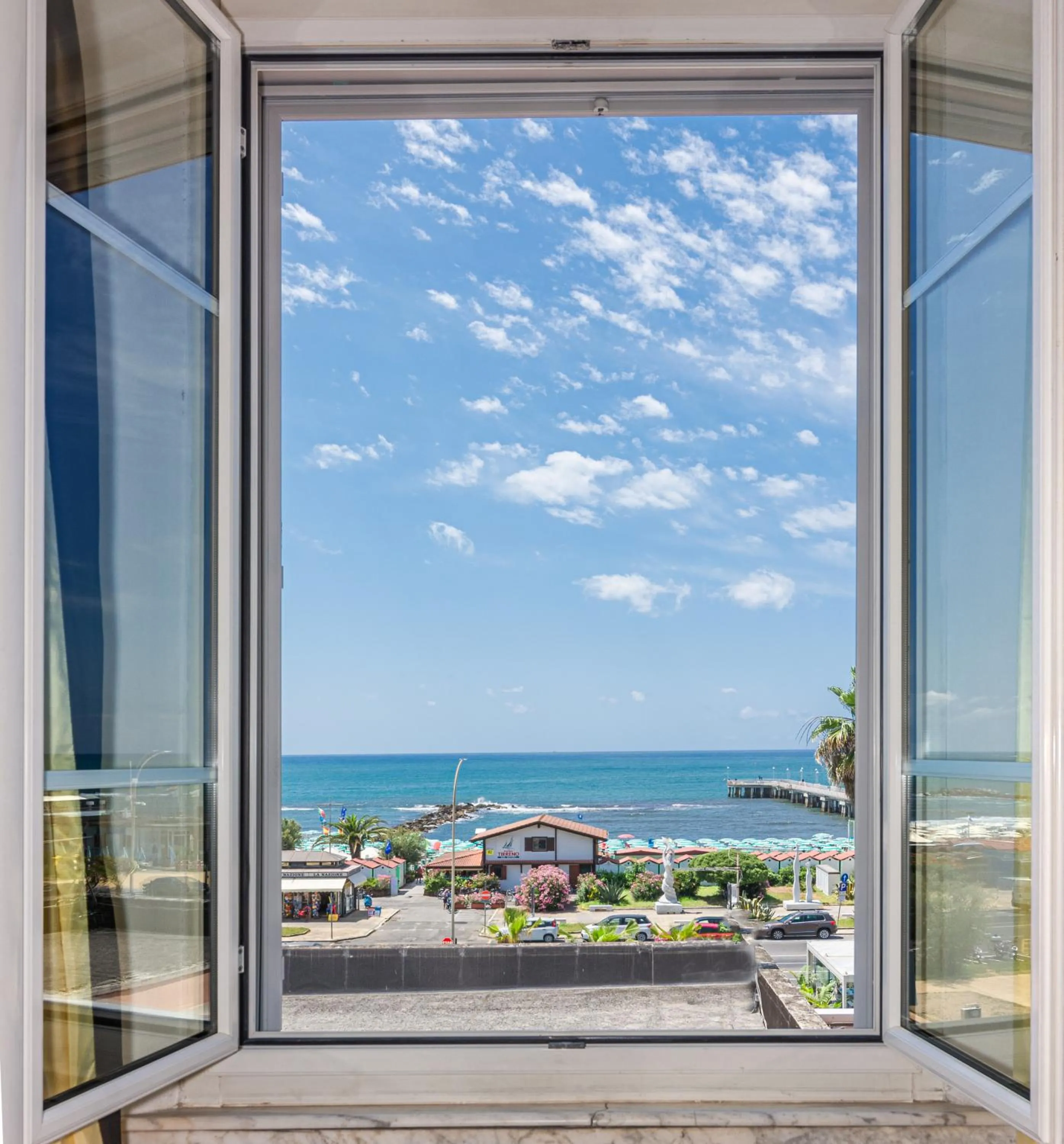 Sea view in Hotel Tirreno