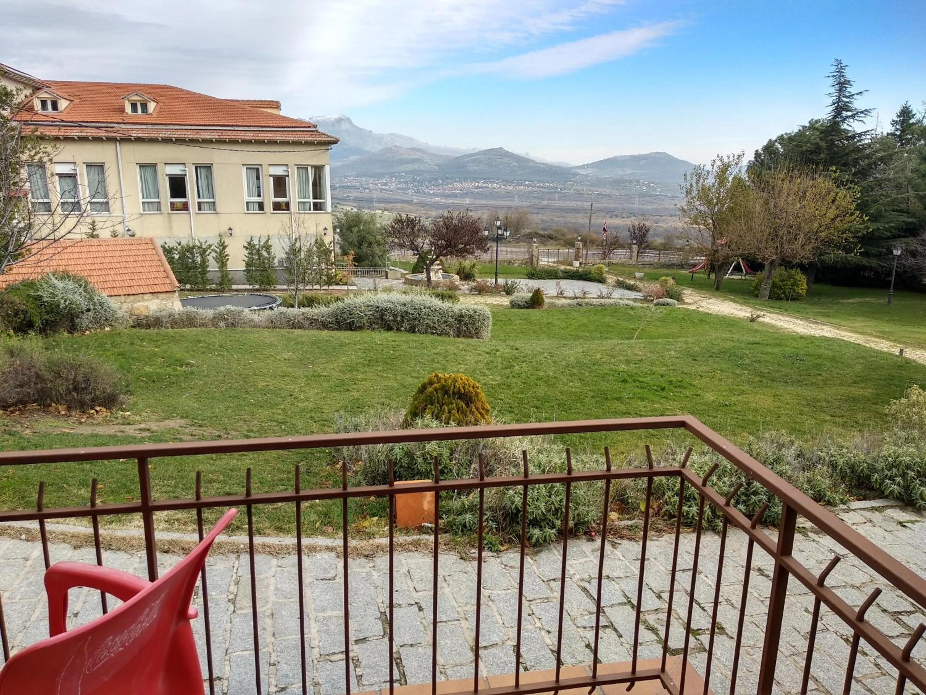 Garden view in Hotel Sierra Oriente