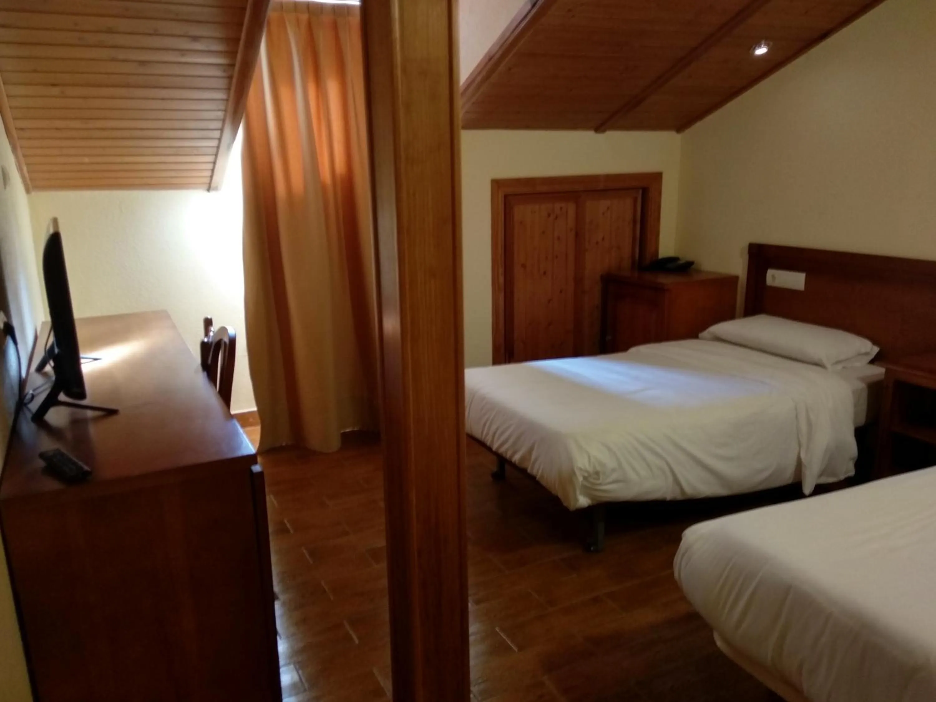 Bed in Hotel Sierra Oriente