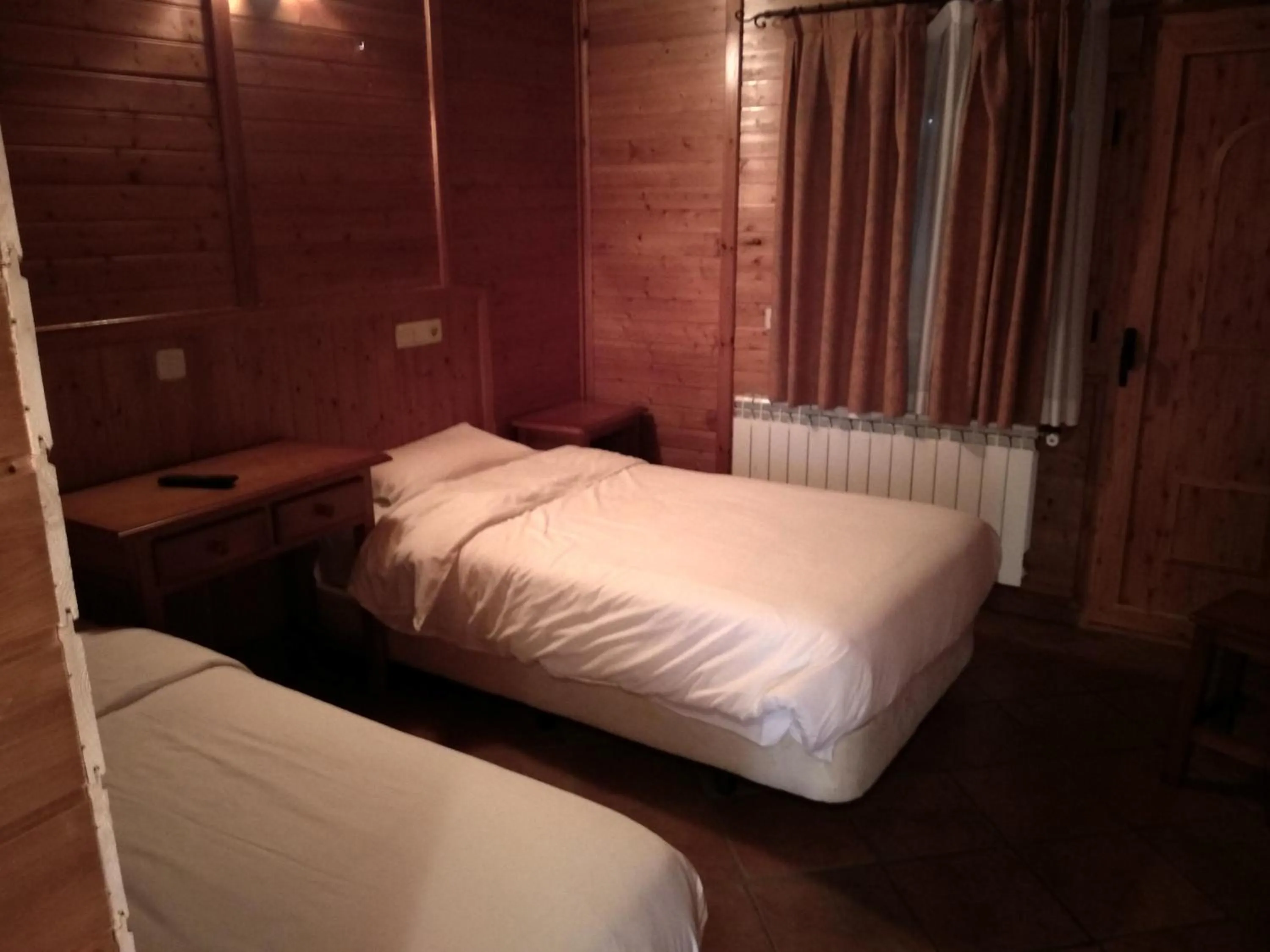 Bed in Hotel Sierra Oriente