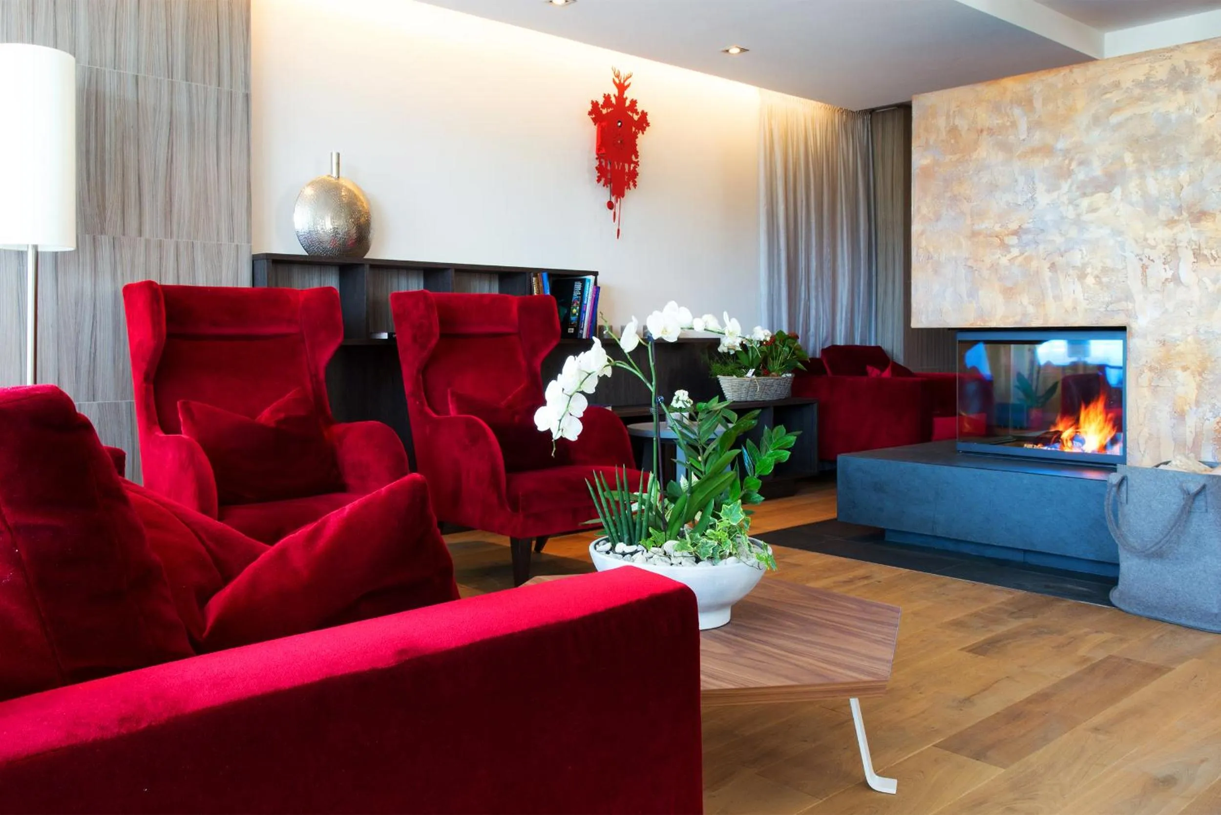 Lounge or bar in Bio- und Wellnesshotel Alpenblick