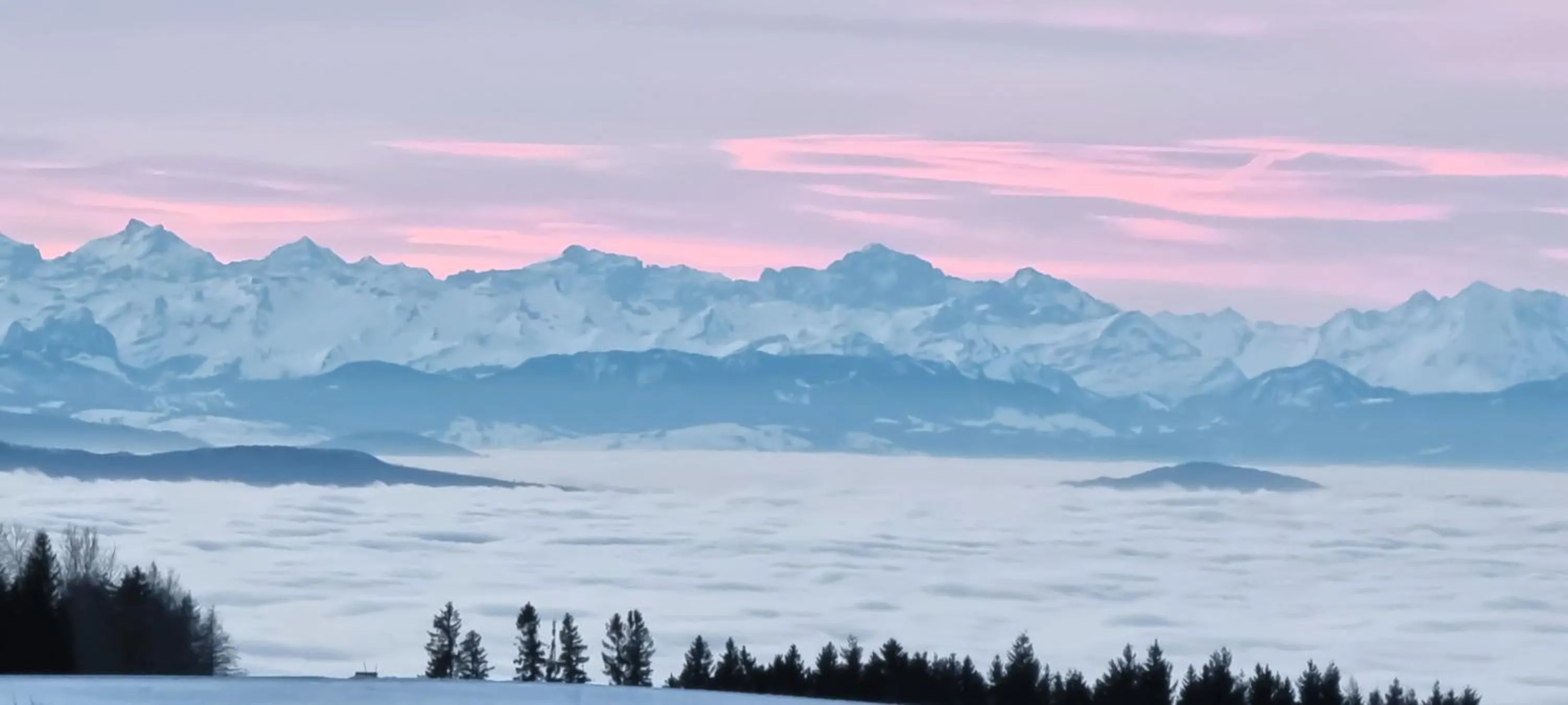 Natural landscape in Bio- und Wellnesshotel Alpenblick