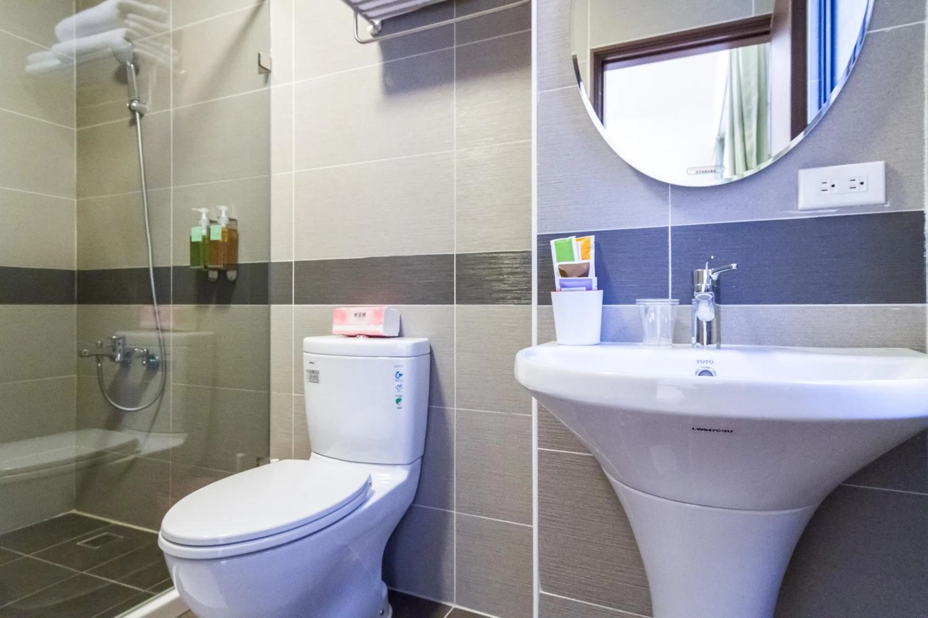 Bathroom in Wendy's home Toucheng Mansion B